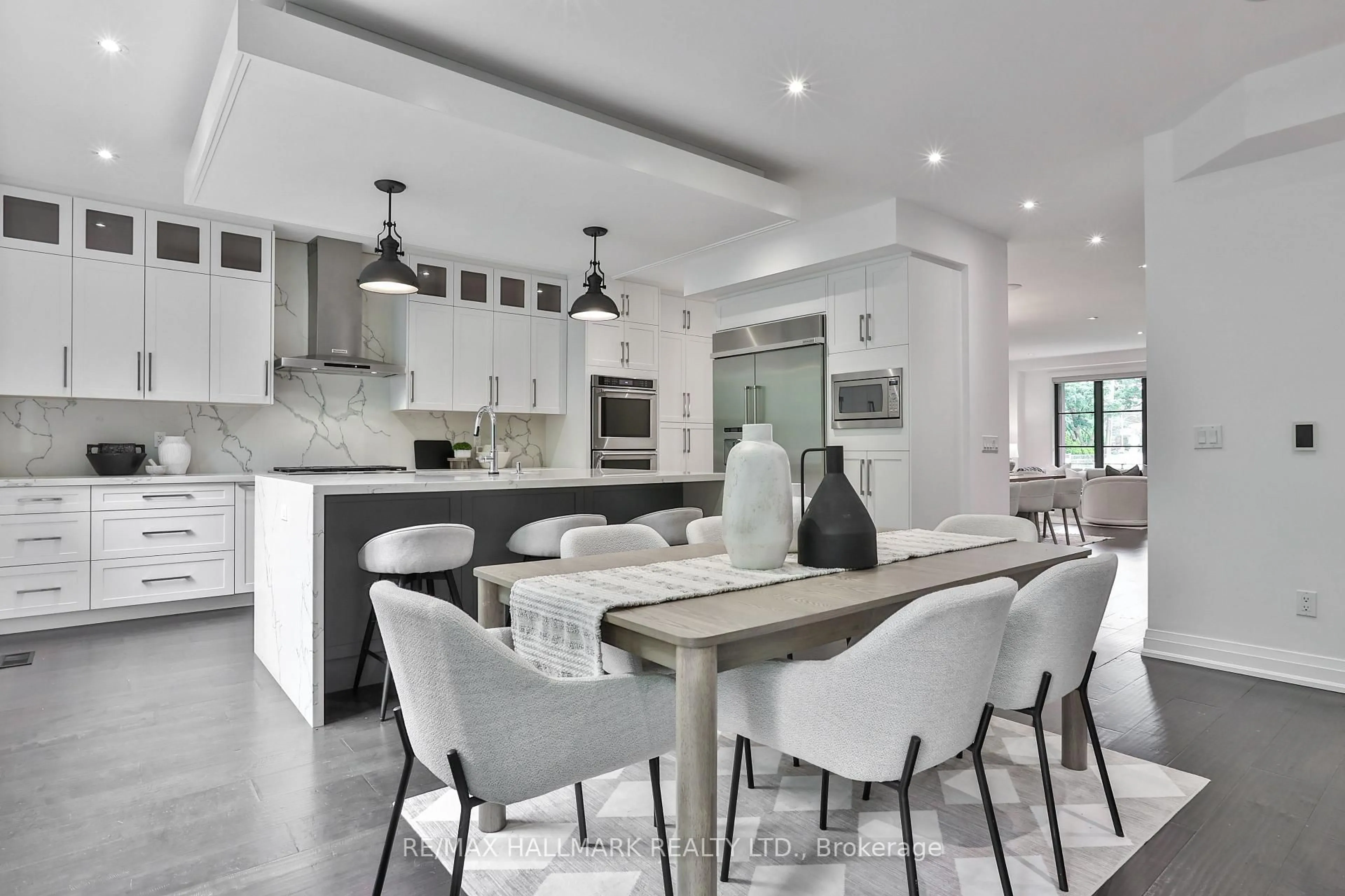 Contemporary kitchen, ceramic/tile floor for 41 Invermay Ave, Toronto Ontario M3H 1Z1
