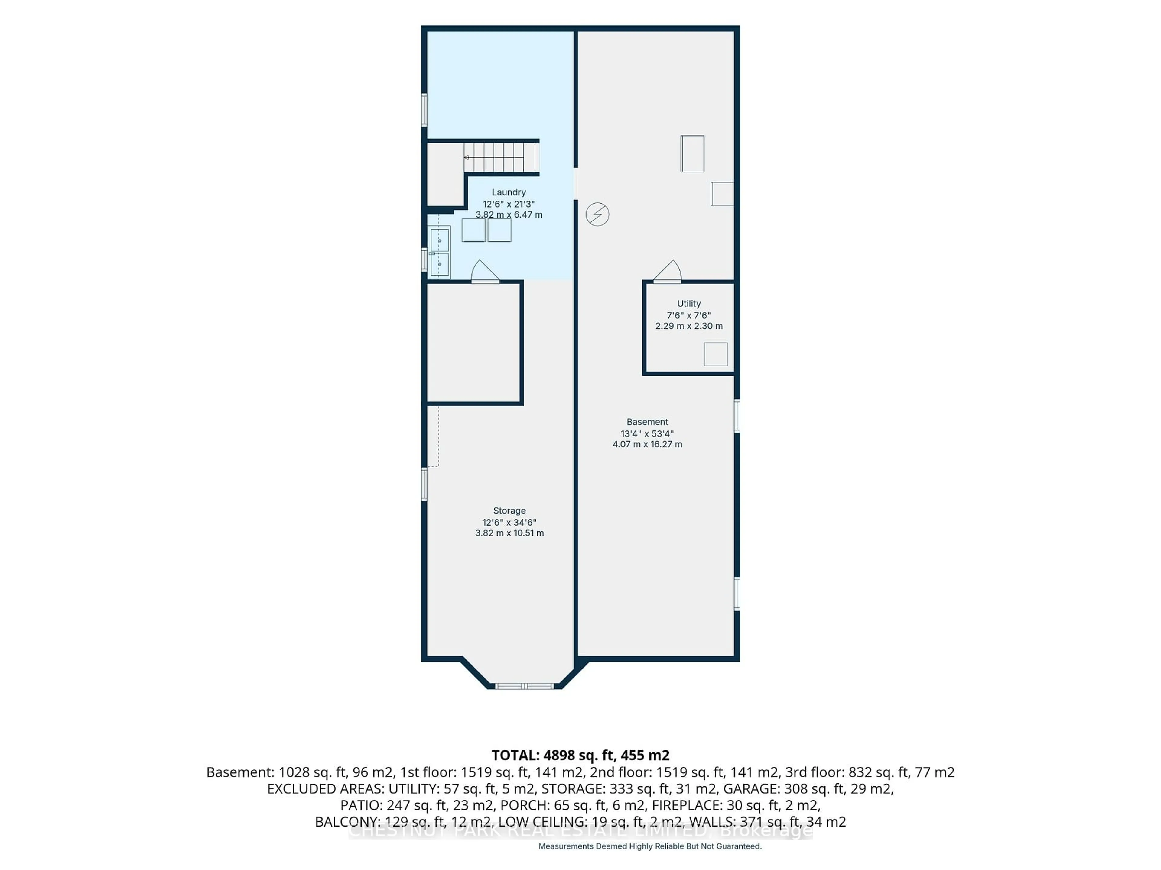 Floor plan for 490 Summerhill Ave, Toronto Ontario M4W 2E5