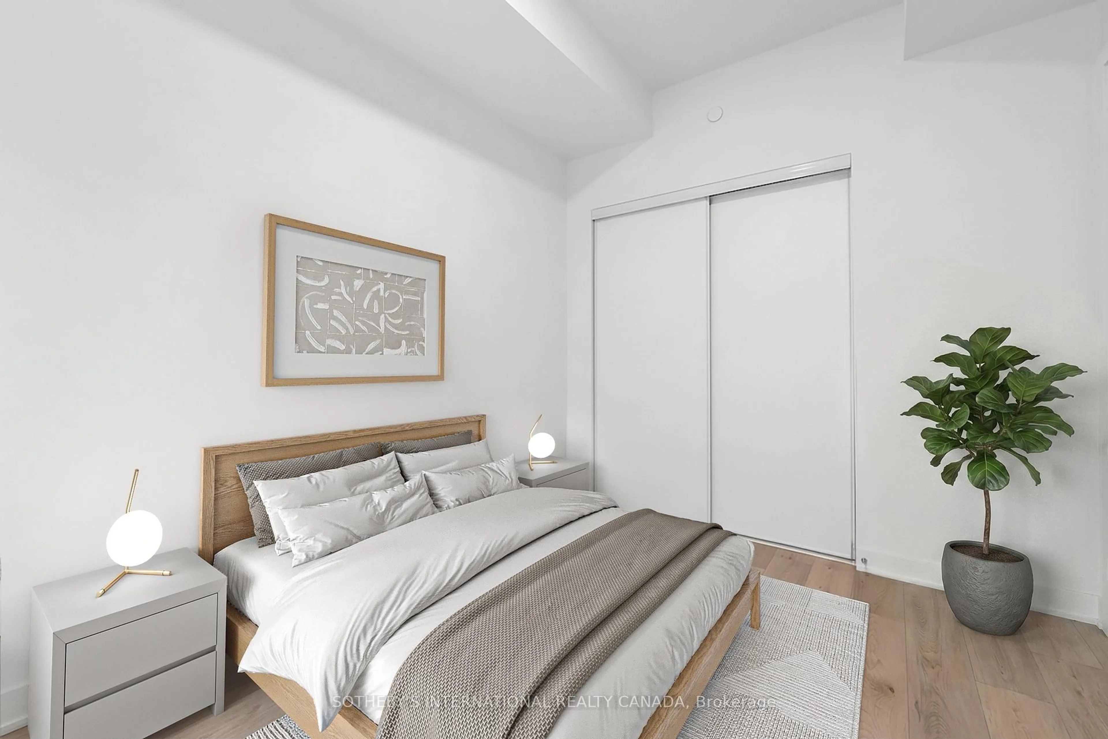 Bedroom with bed, unknown for 9 Tecumseth St #427, Toronto Ontario M5V 0S5