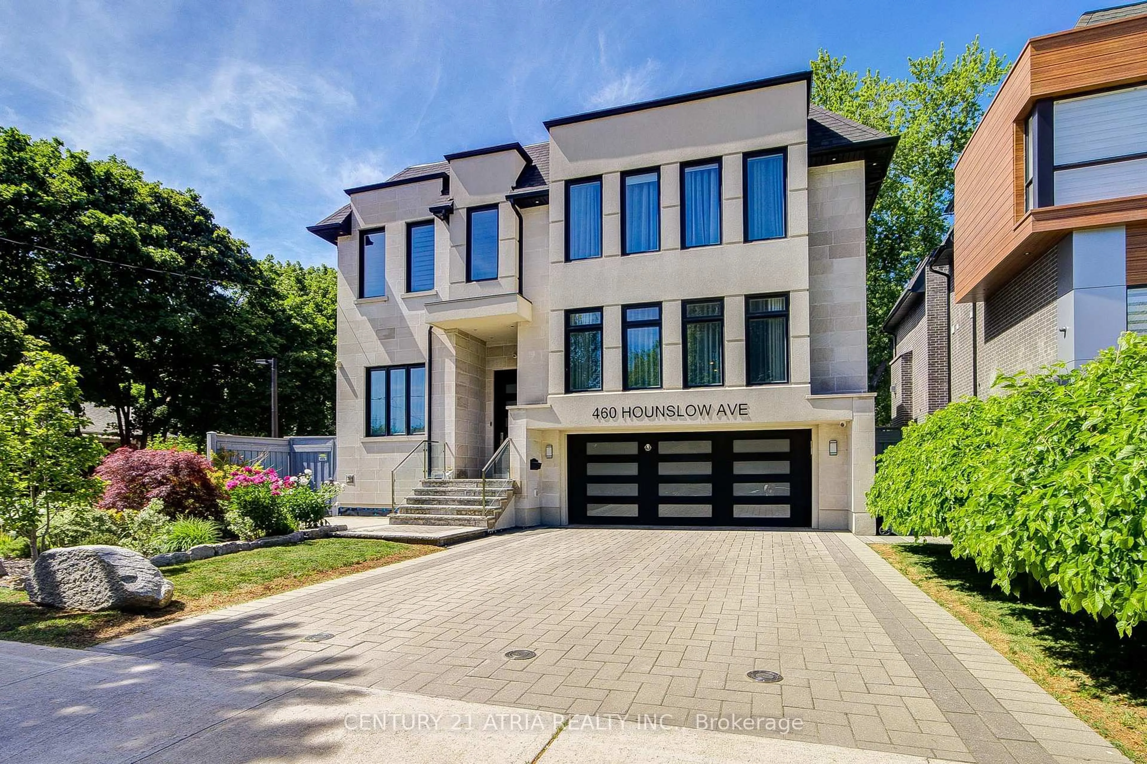 Home with brick exterior material, street for 460 Hounslow Ave, Toronto Ontario M2R 1H8