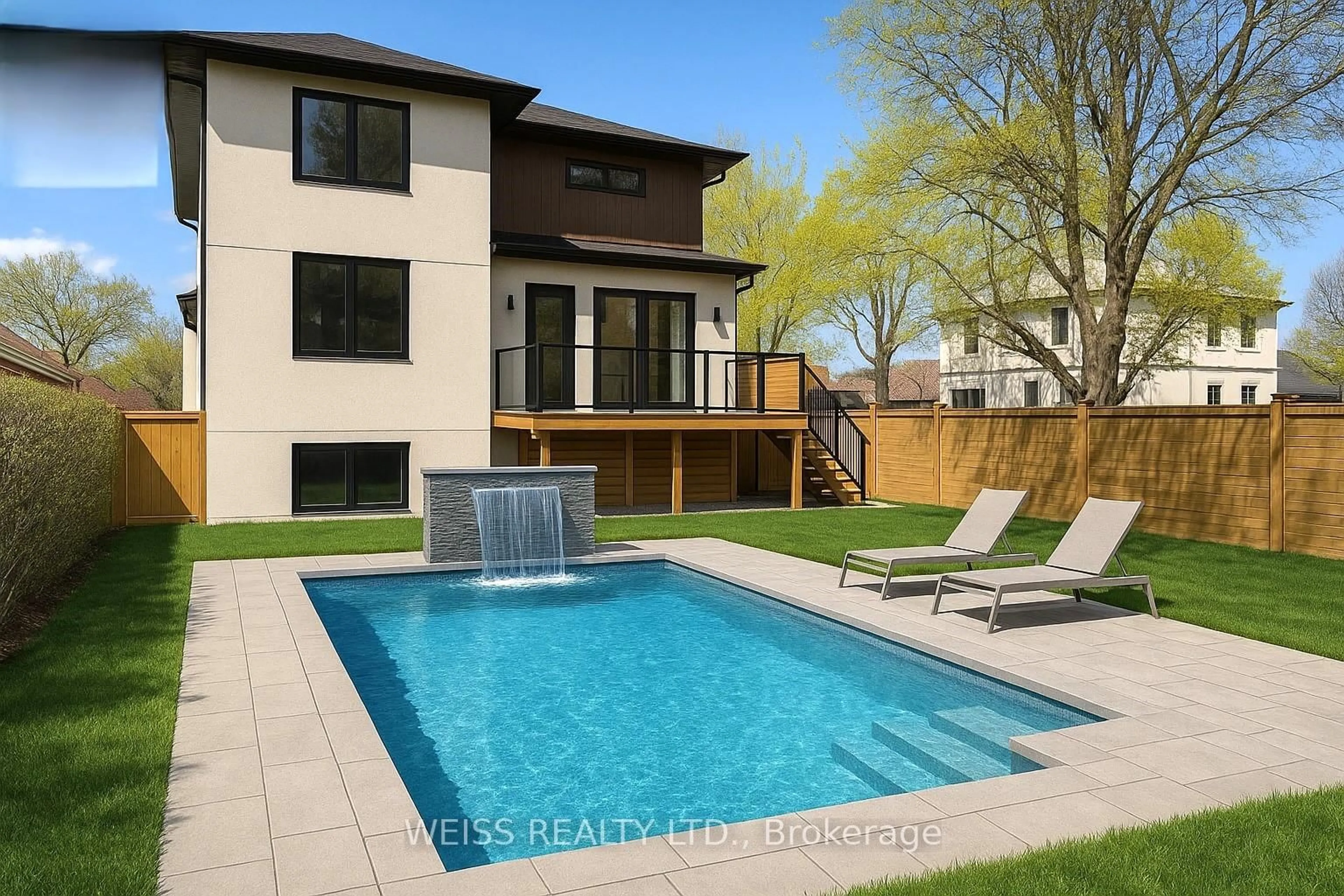 Pool for 137 Bannockburn Ave, Toronto Ontario M5M 2N4