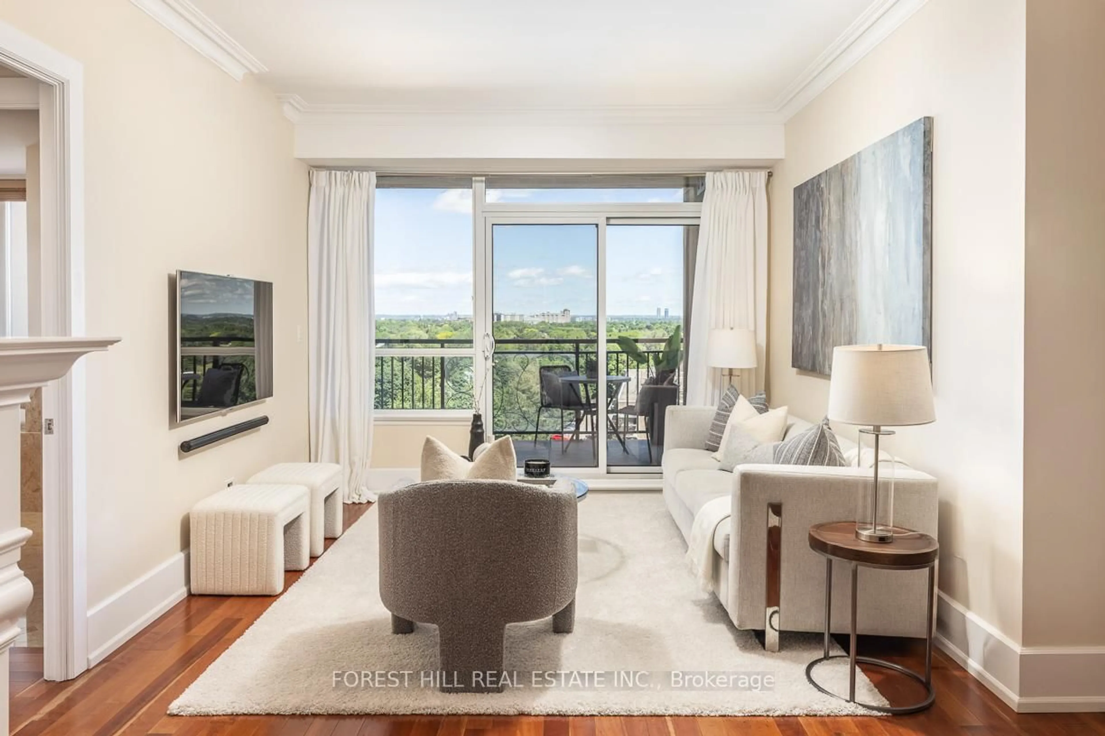 Living room with furniture, unknown for 662 Sheppard Ave #906C, Toronto Ontario M2K 3E6