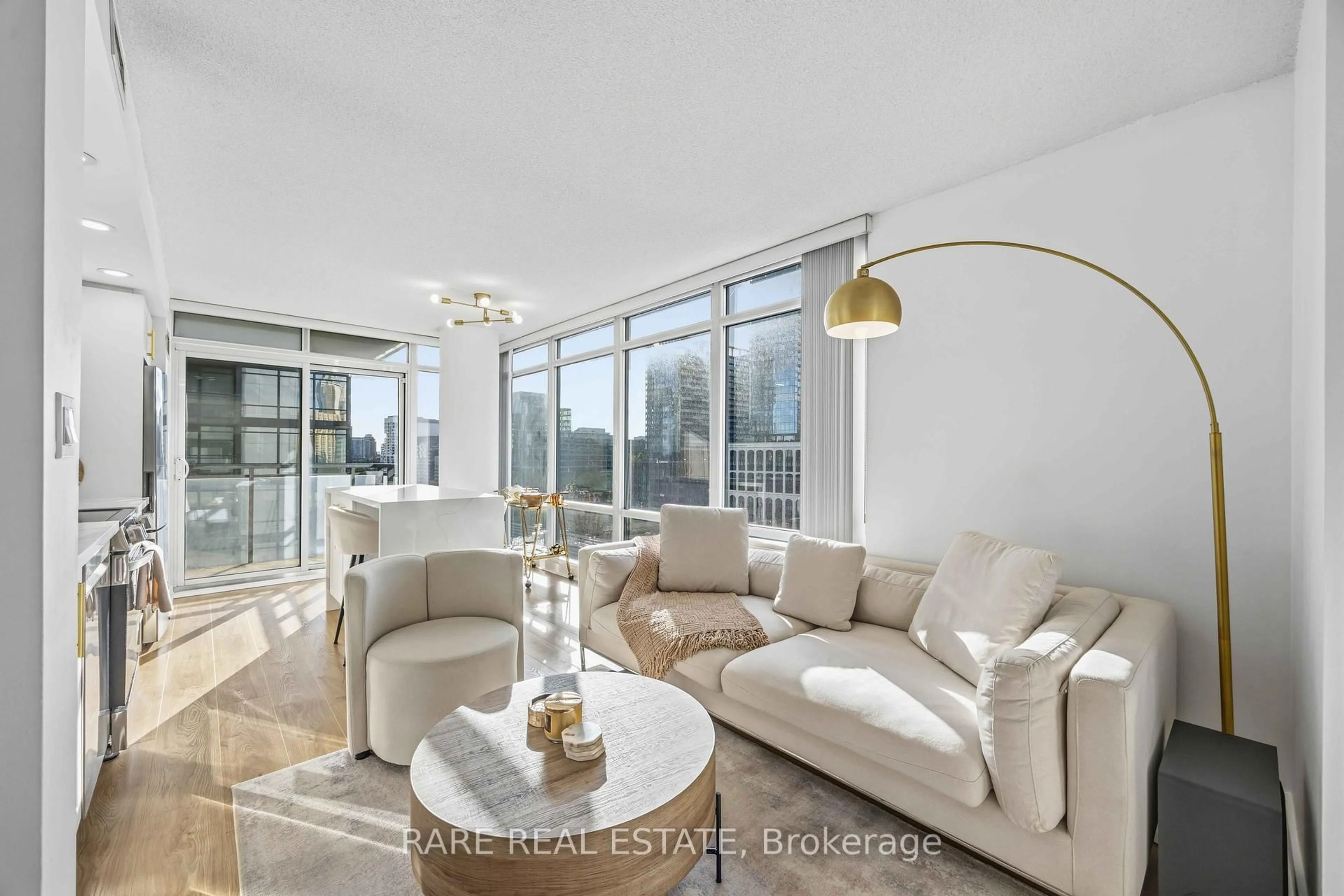Living room with furniture, unknown for 4K Spadina Ave #1002, Toronto Ontario M5V 3Y4