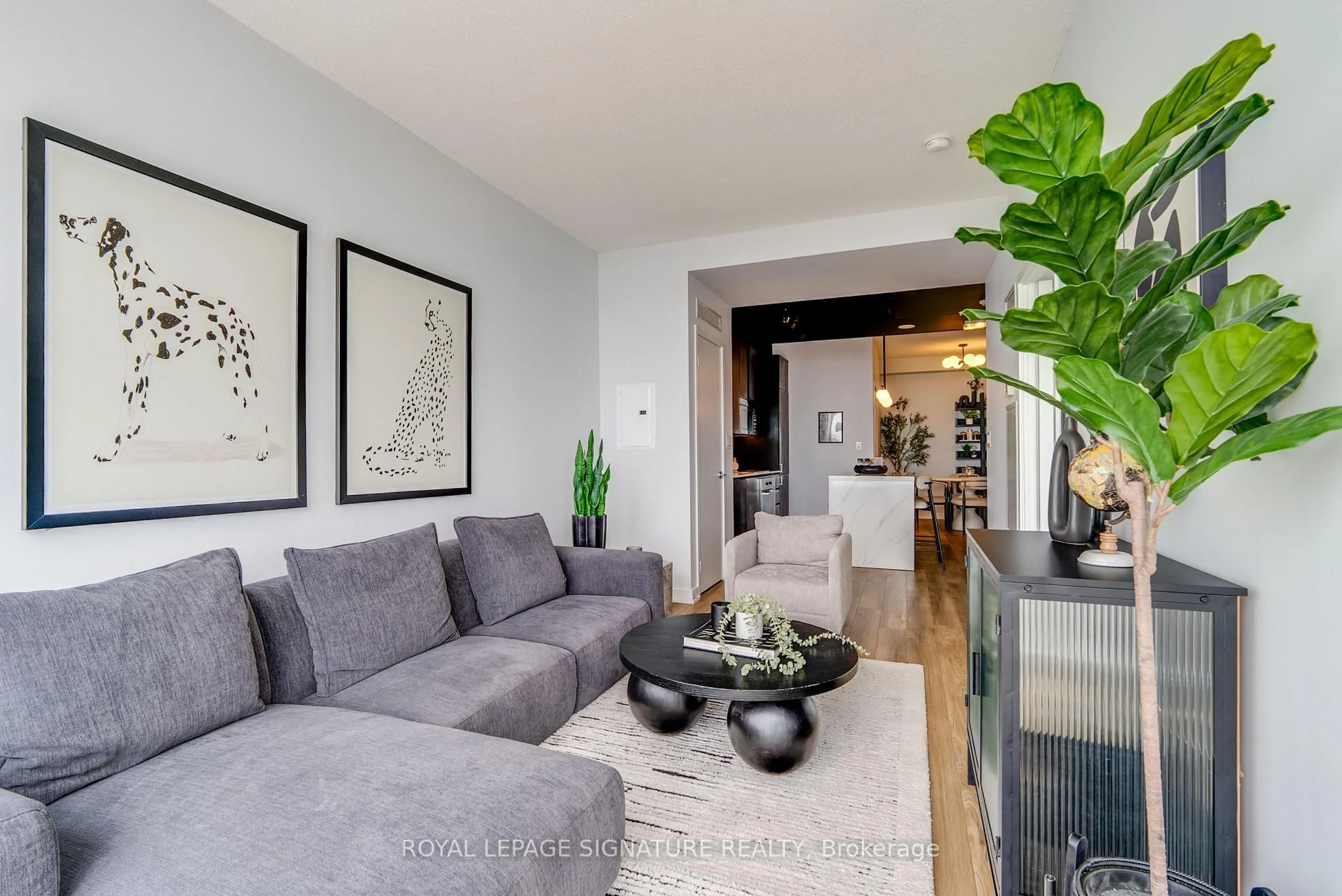 Living room with furniture, unknown for 15 Iceboat Terr #3907, Toronto Ontario M5V 4A5