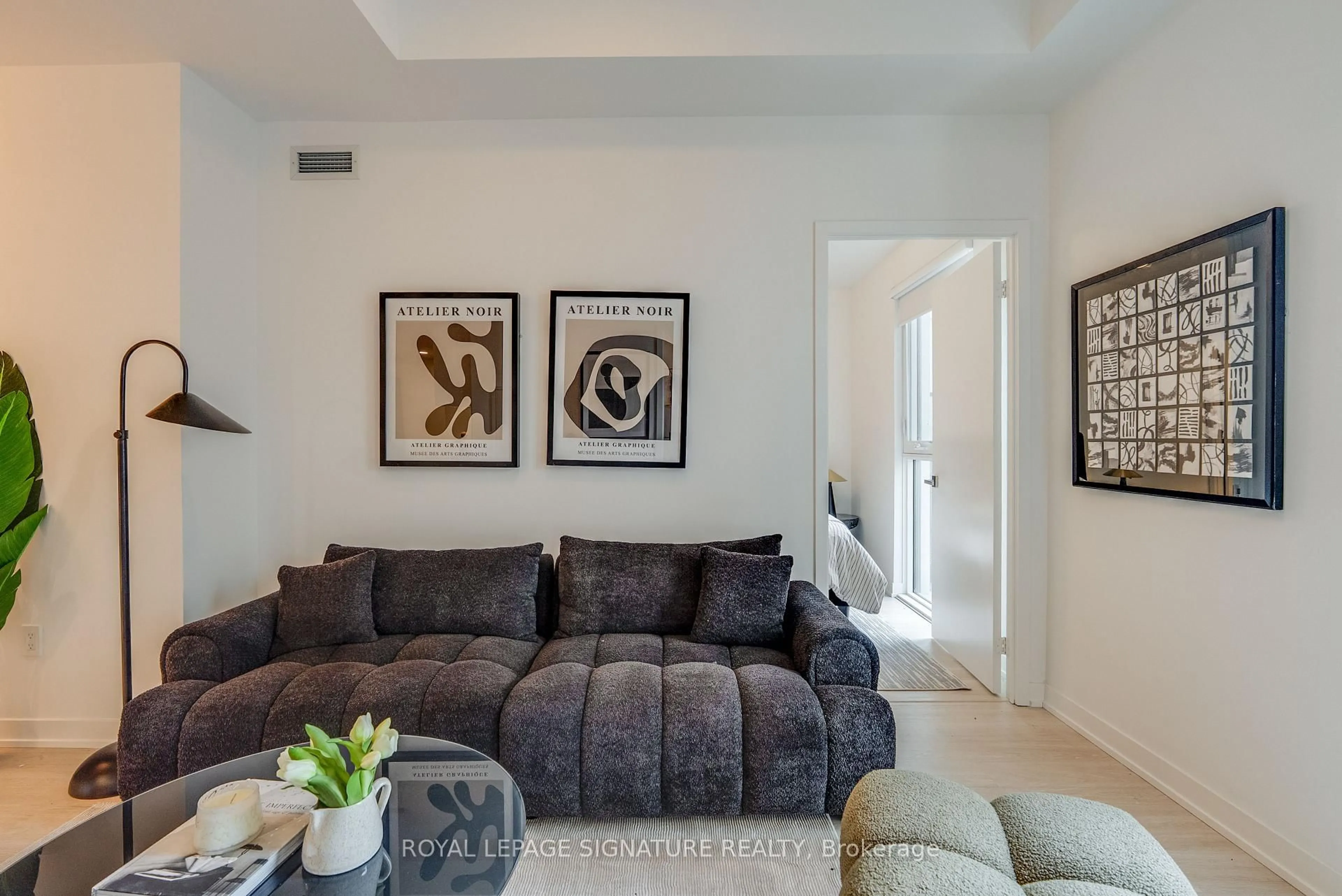 Living room with furniture, unknown for 500 Wilson Ave #523, Toronto Ontario M3H 0E5