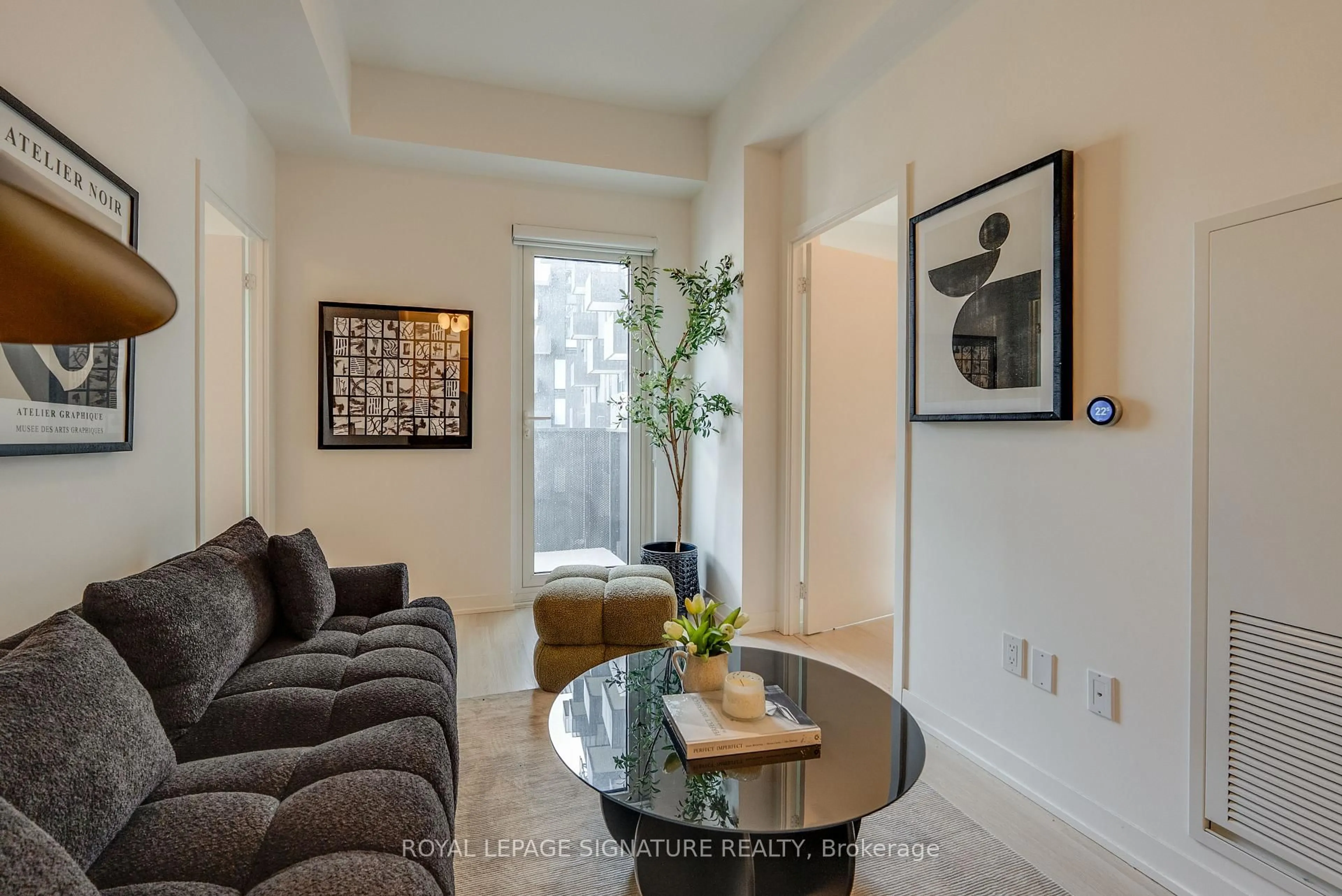 Living room with furniture, unknown for 500 Wilson Ave #523, Toronto Ontario M3H 0E5