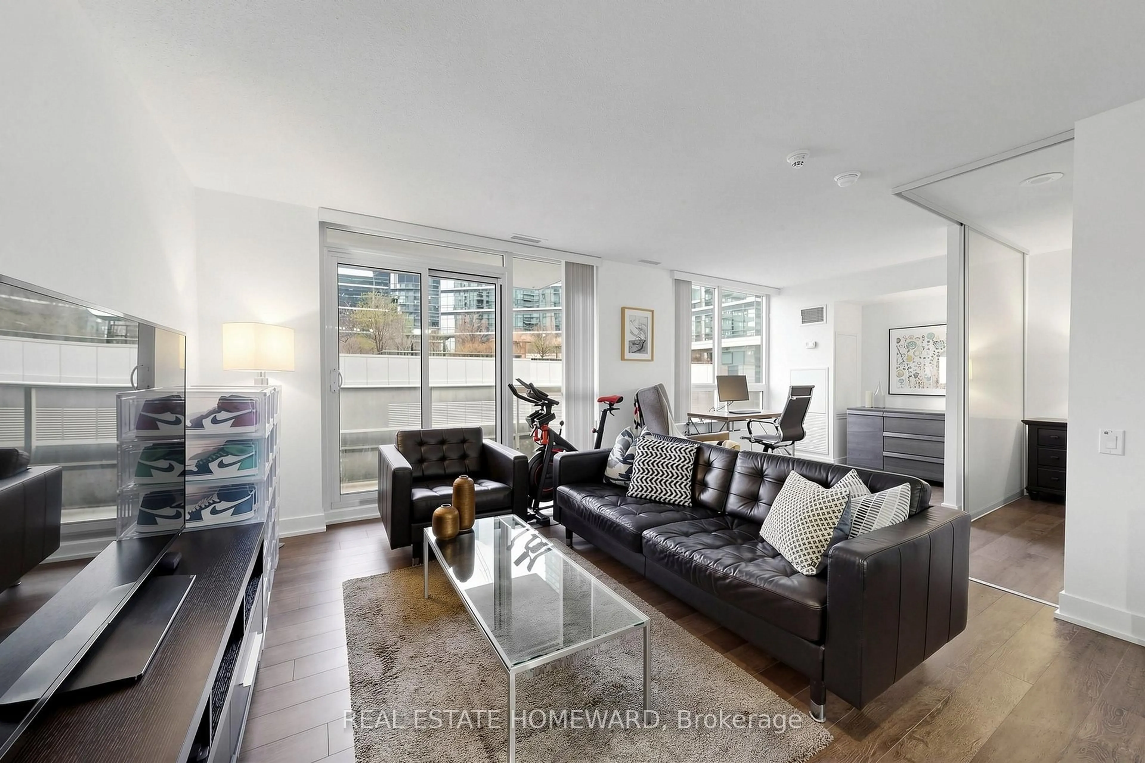 Living room with furniture, unknown for 23 Sheppard Ave #402, Toronto Ontario M2N 0C8