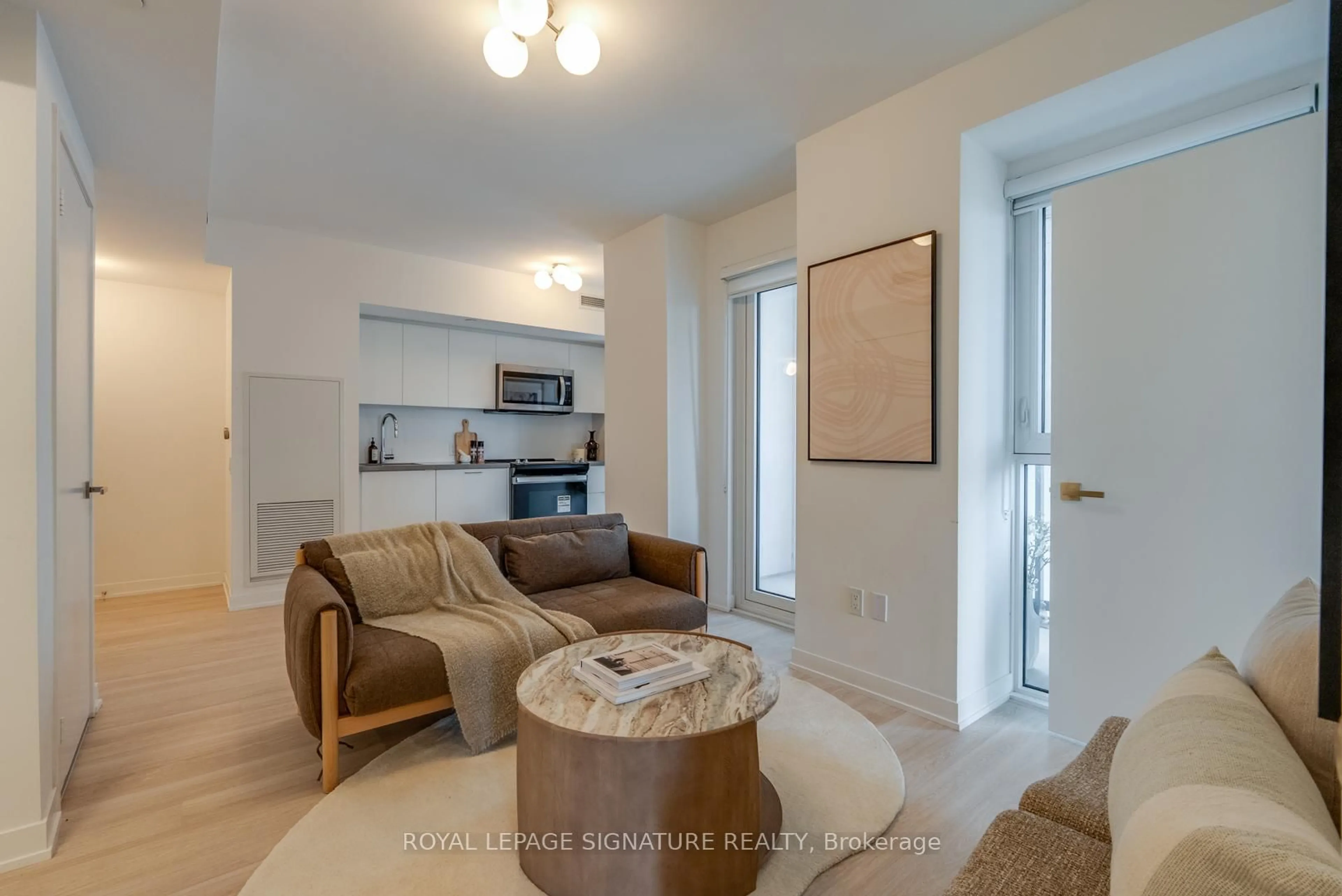 Living room with furniture, unknown for 500 Wilson Ave #616, Toronto Ontario M3H 0E5