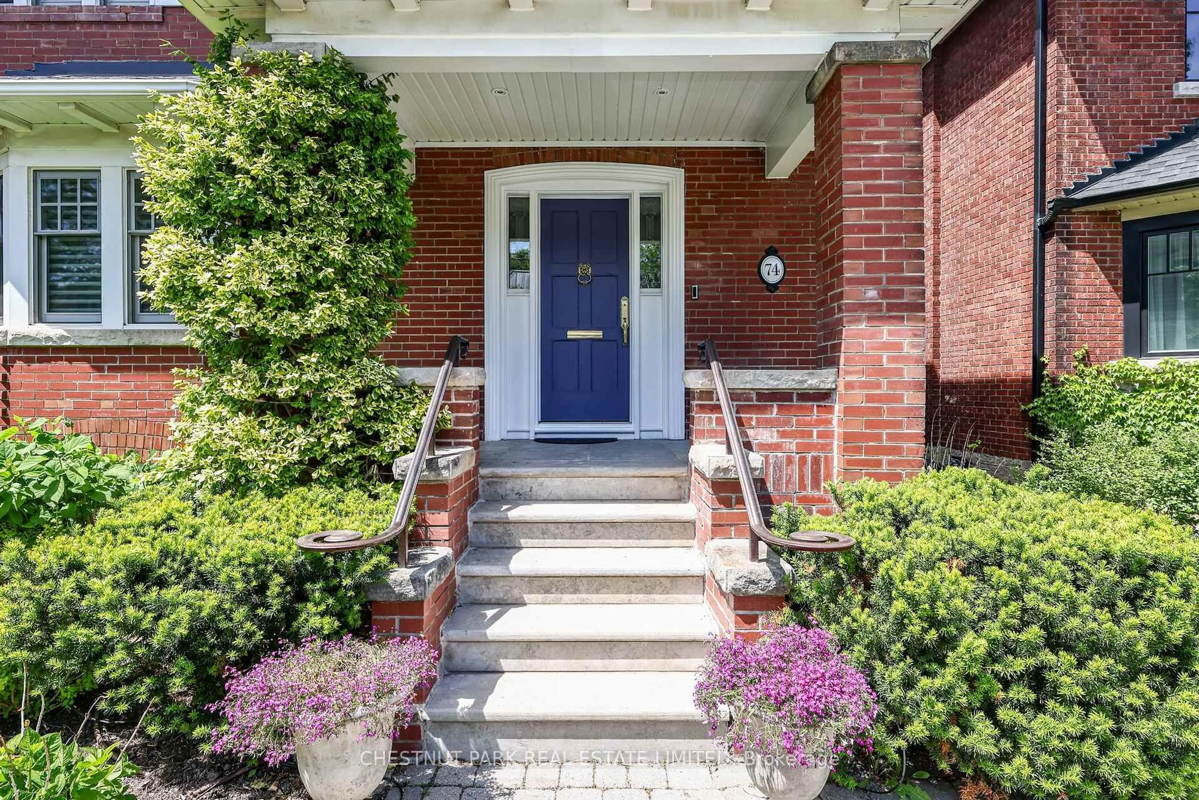Home with brick exterior material, street for 74 Chatsworth Dr, Toronto Ontario M4R 1R7