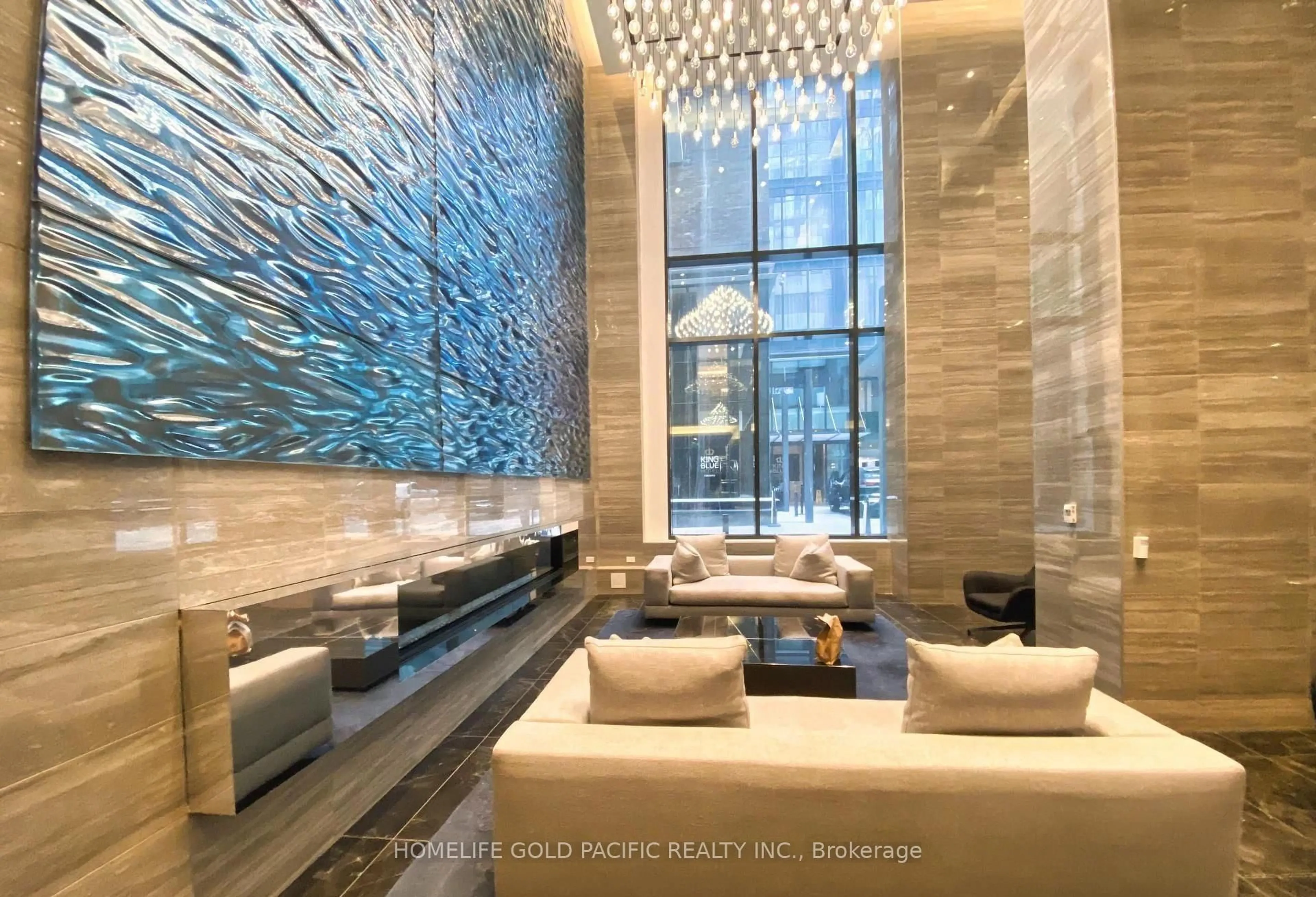 Lobby for 115 Blue Jays Way #2207, Toronto Ontario M5V 0N4