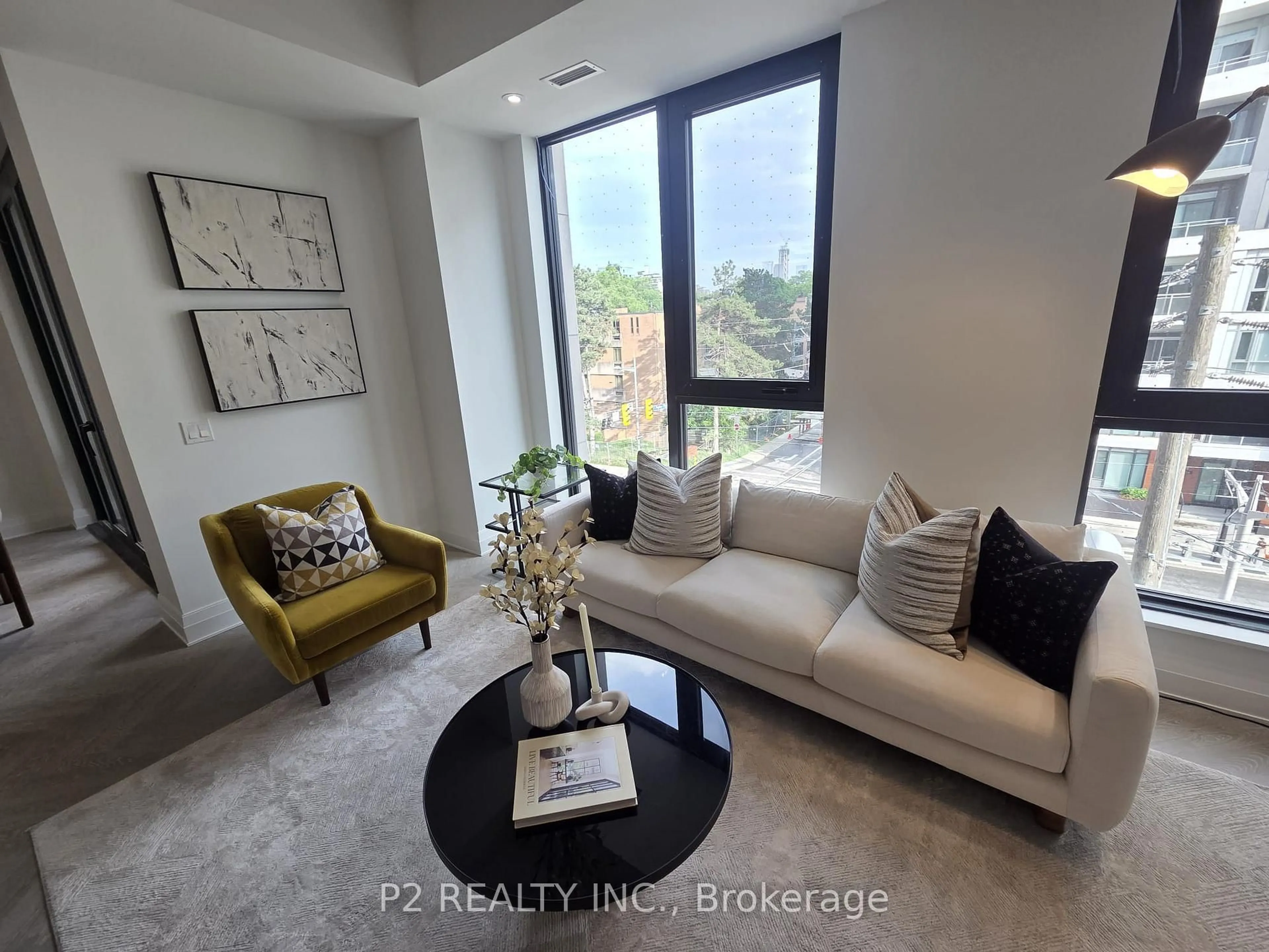 Living room with furniture, unknown for 2 Forest Hill #411, Toronto Ontario M4V 2L3