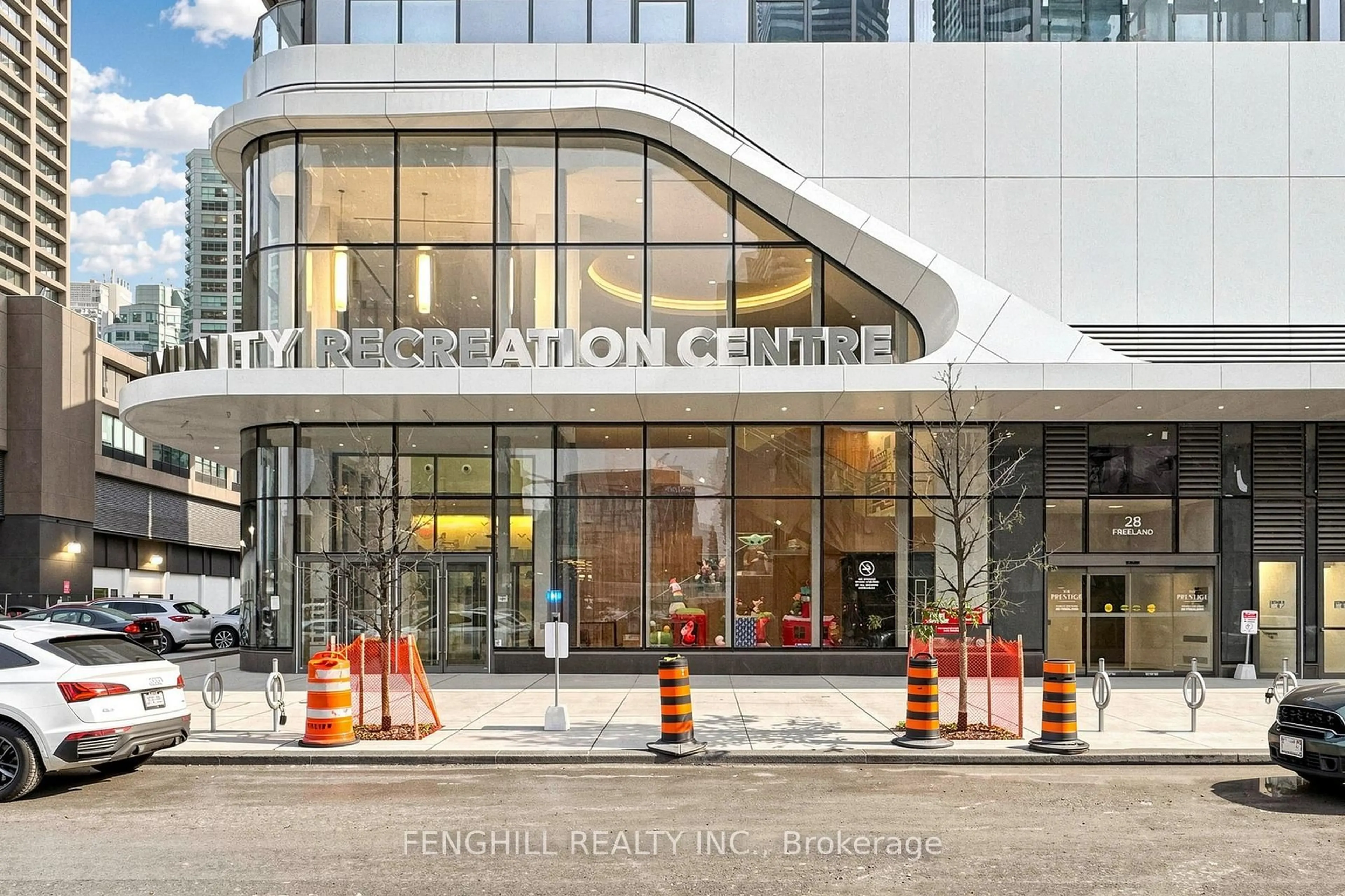 Indoor foyer for 28 Freeland St #2104, Toronto Ontario M5E 0E3