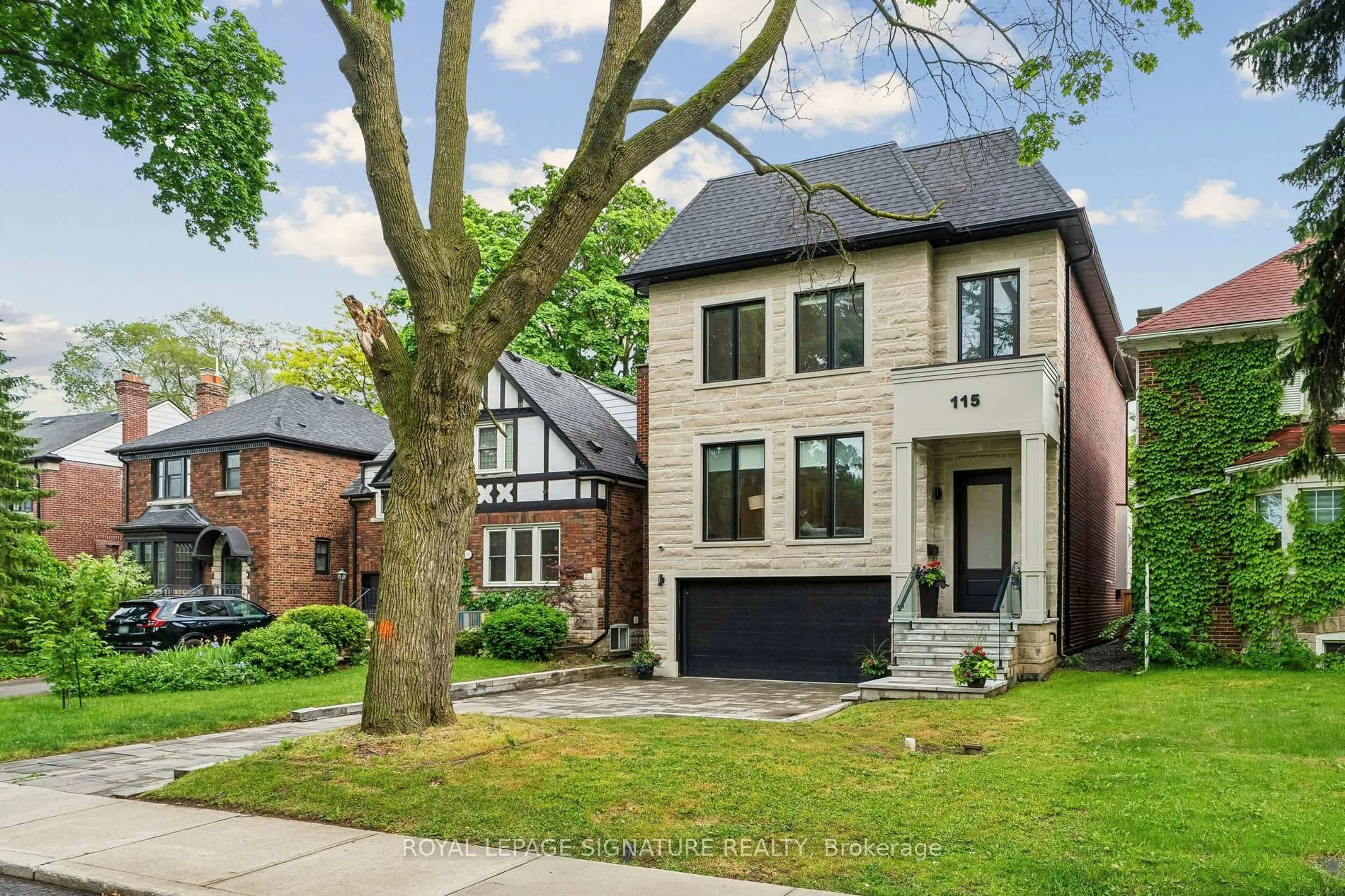 Home with brick exterior material, street for 115 Whitmore Ave, Toronto Ontario M6C 2H6