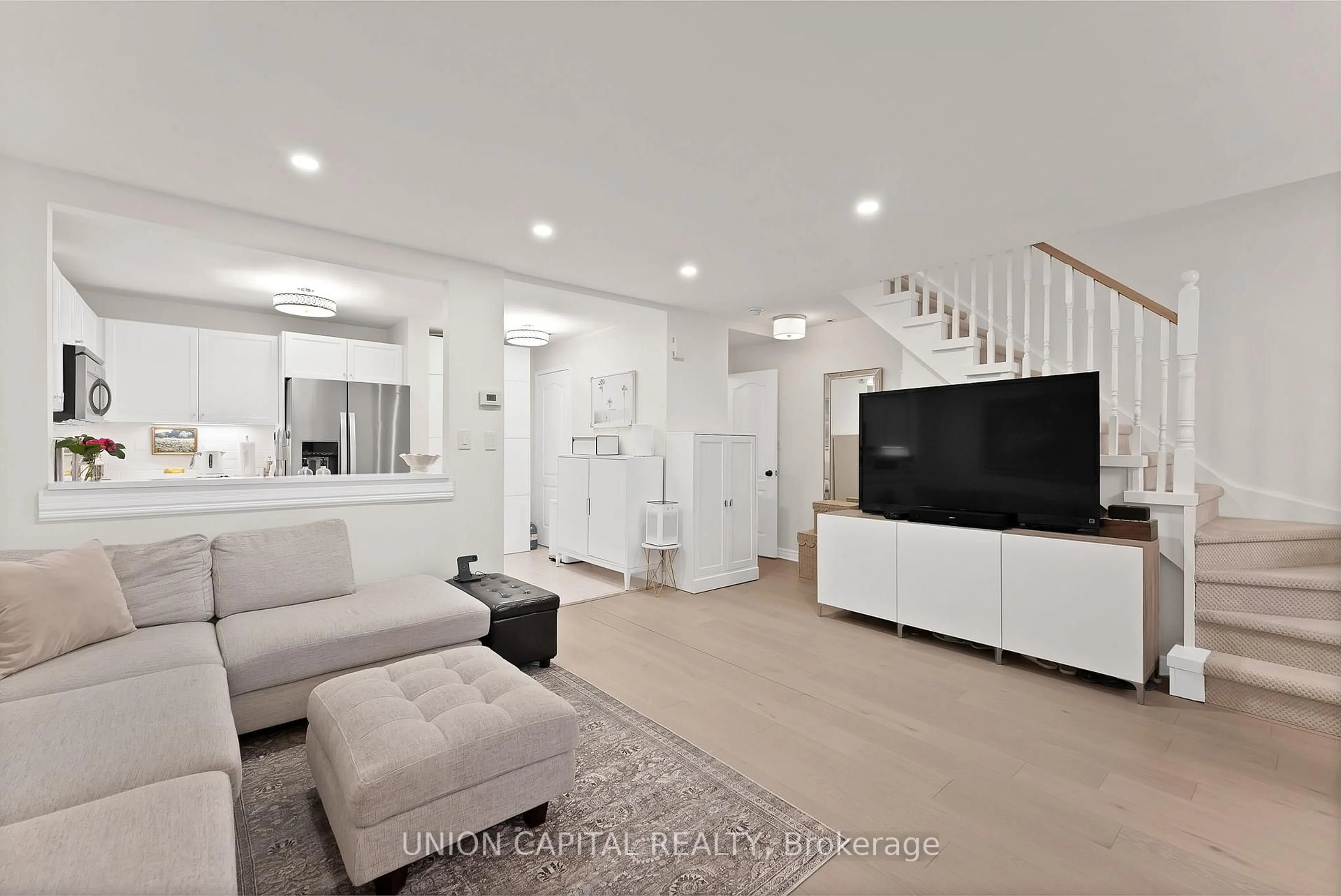 Living room with furniture, unknown for 108 Finch Ave #A3, Toronto Ontario M2N 6W6