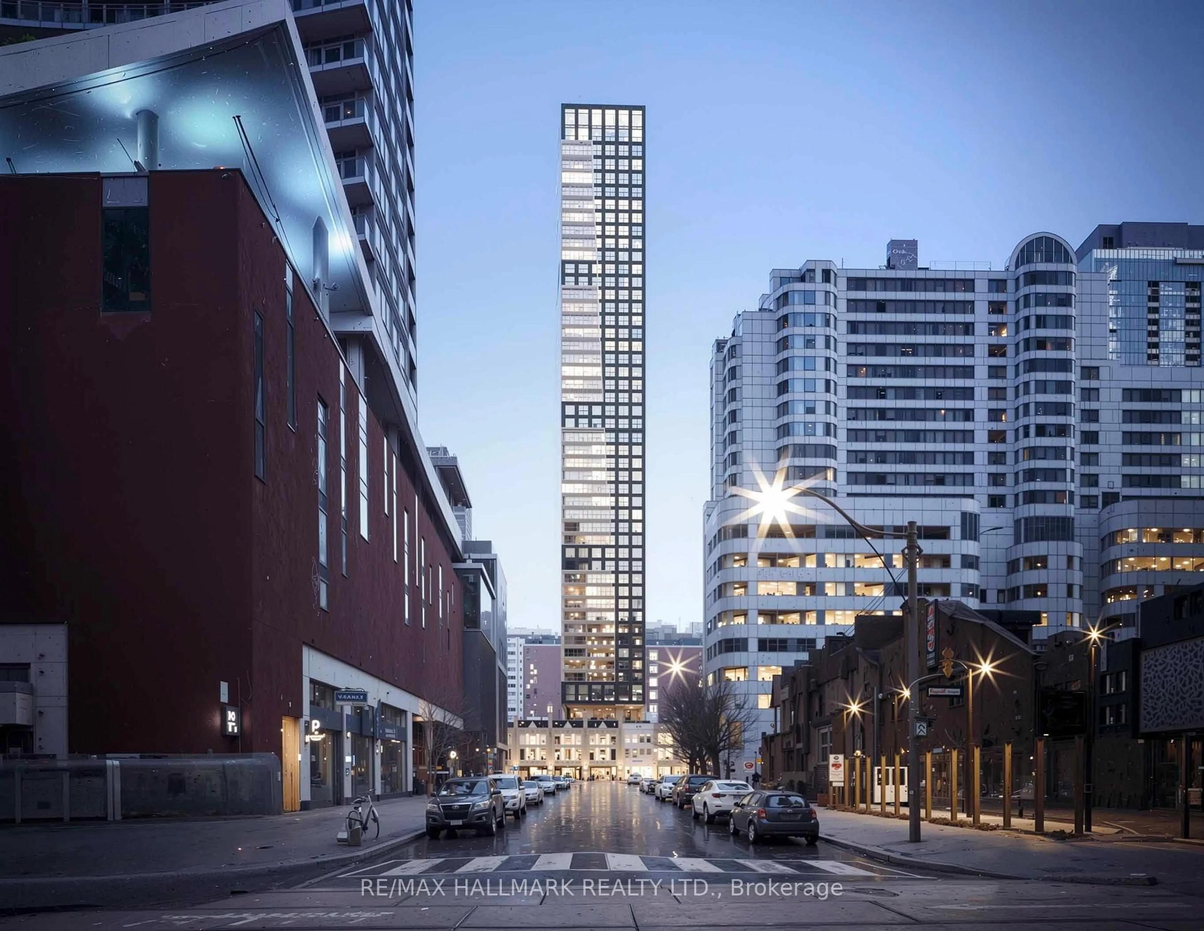 Indoor foyer for 327 King St #1703, Toronto Ontario M5V 0W7