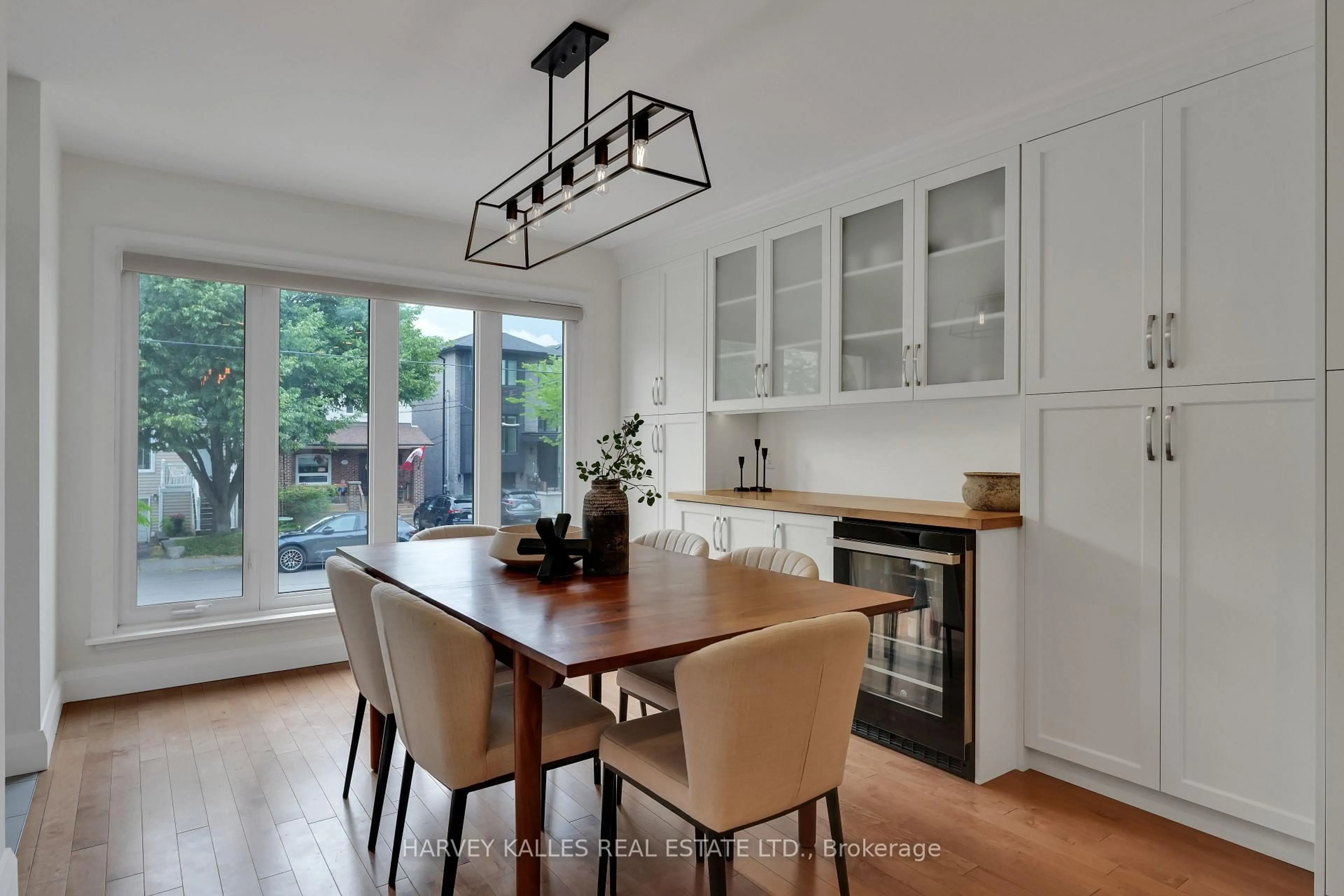 Contemporary kitchen, wood/laminate floor for 223 Glenforest Rd, Toronto Ontario M4N 2A3