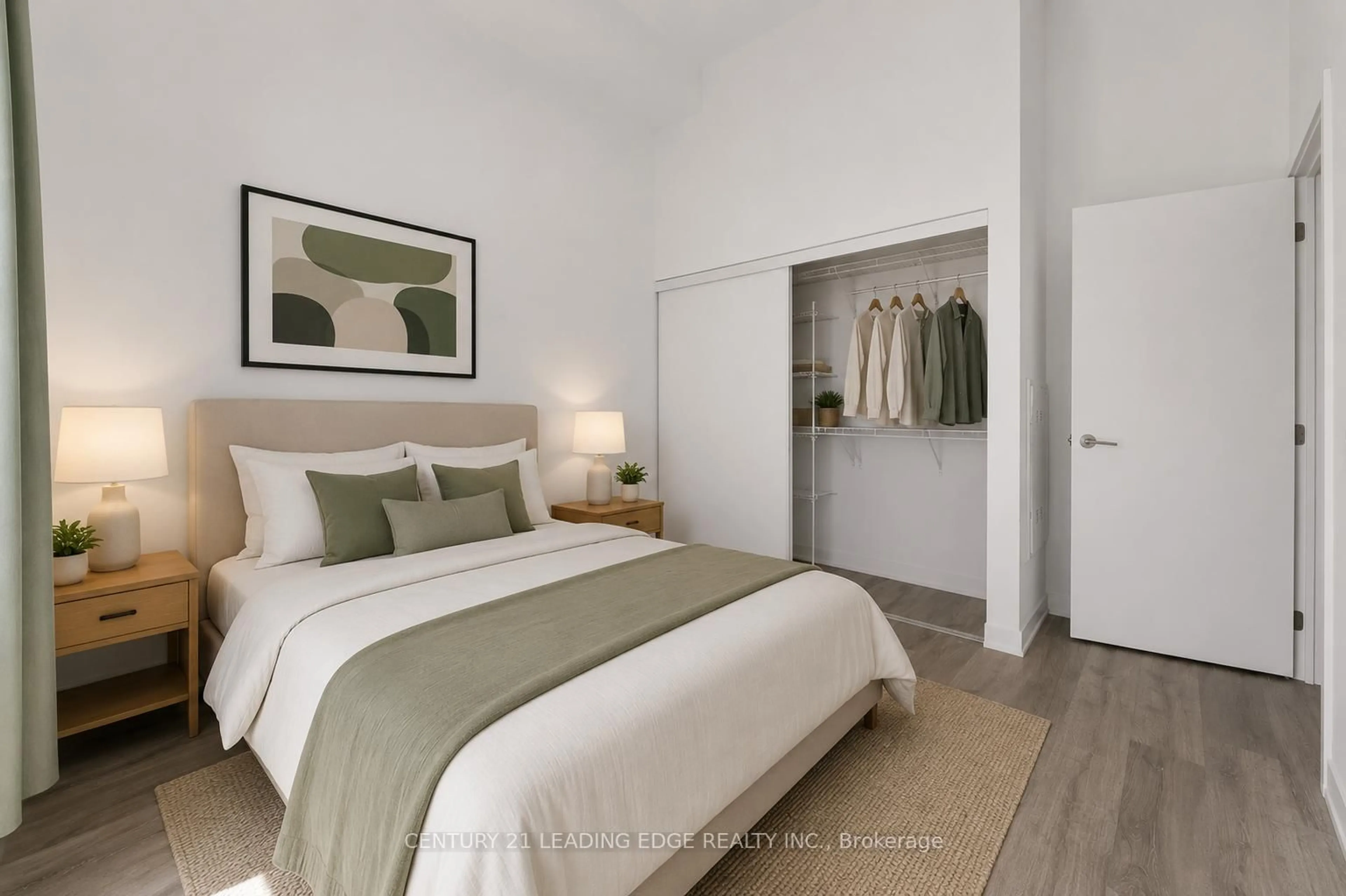 Bedroom with bed, unknown for 7 Golden Lion Hts #N908, Toronto Ontario M2M 0C1