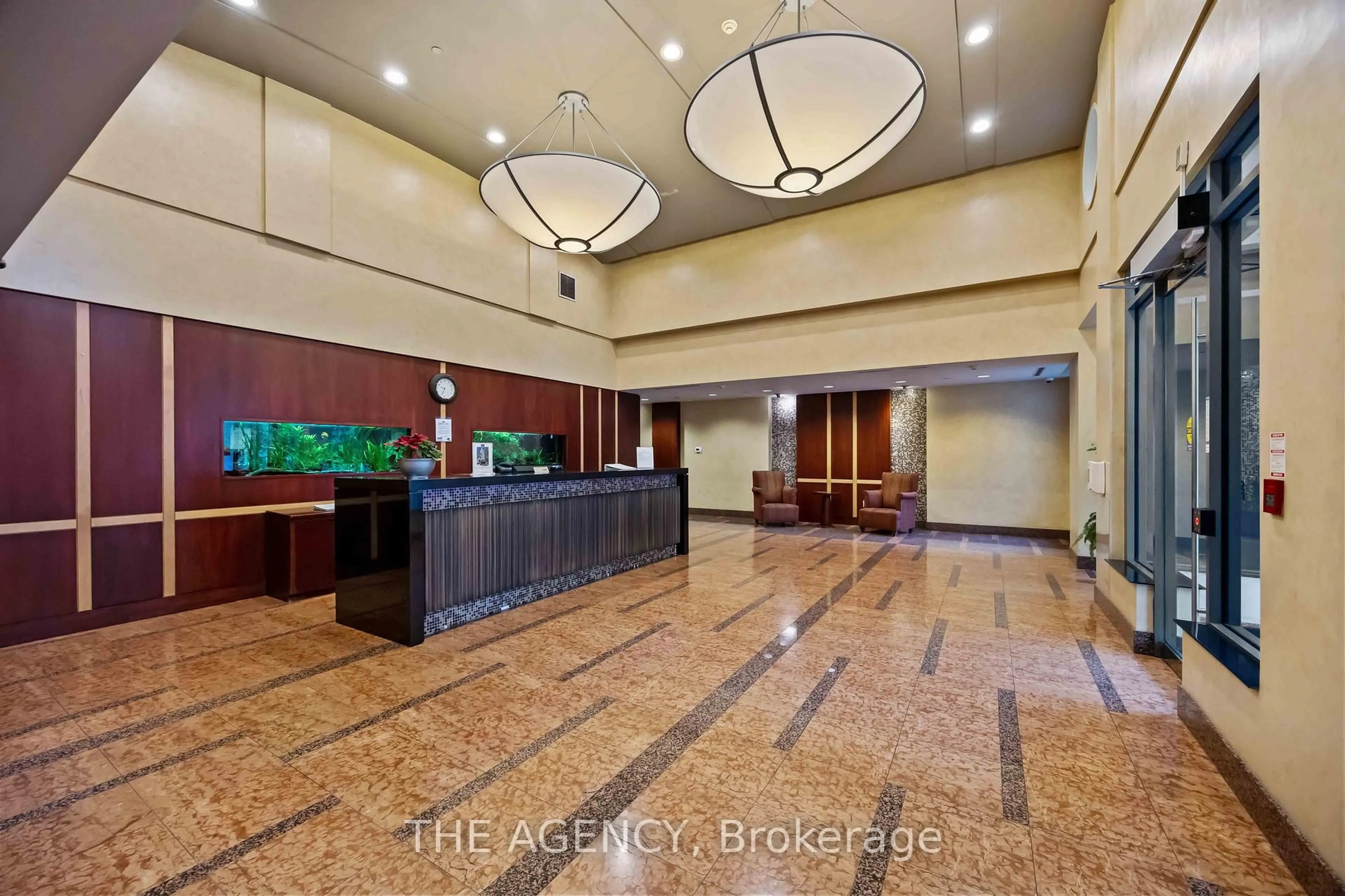 Lobby for 21 Hillcrest Ave #3001, Toronto Ontario M2N 7K2