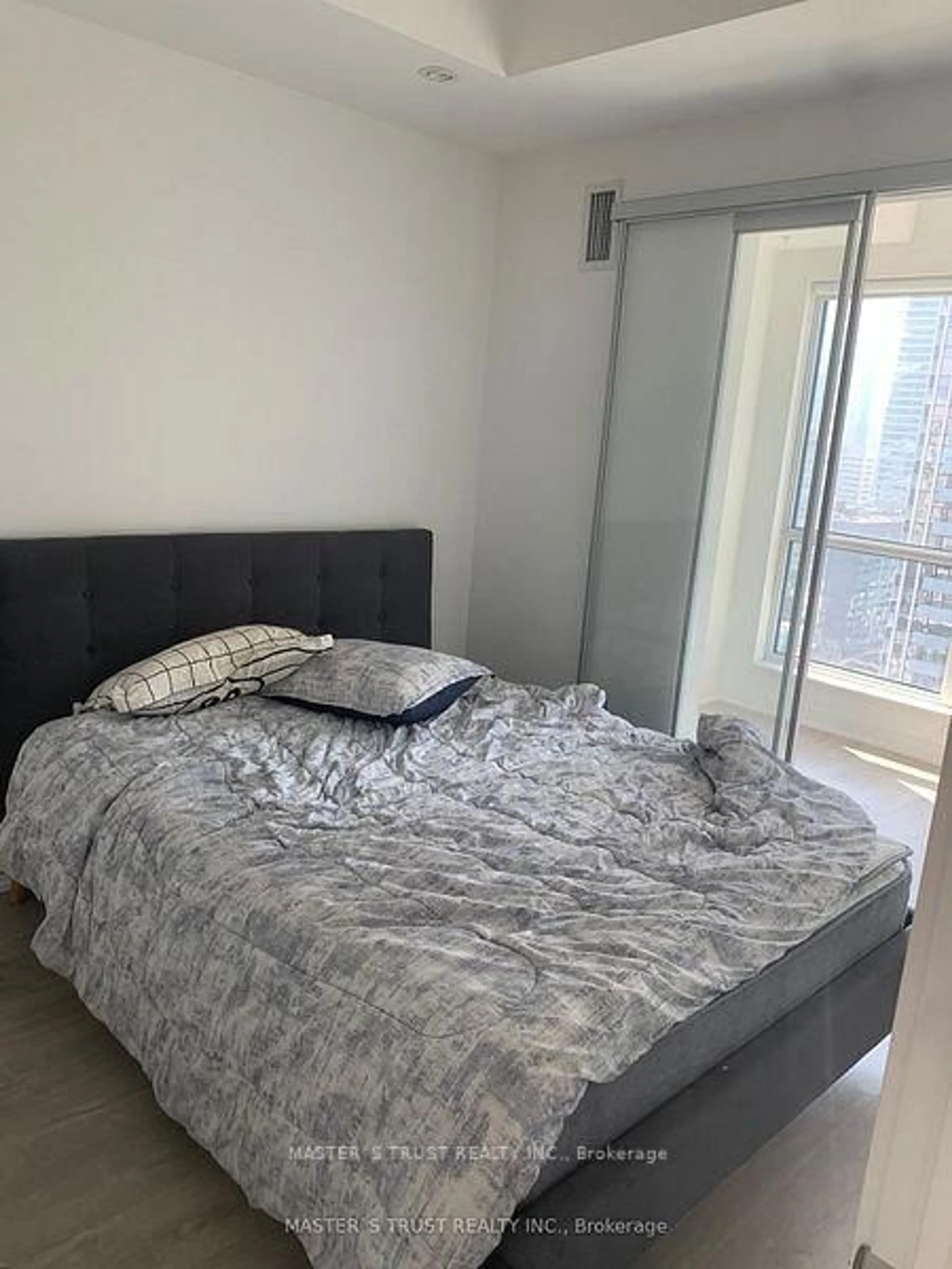 Bedroom with bed, unknown for 30 Nelson St #2406, Toronto Ontario M5V 0H5