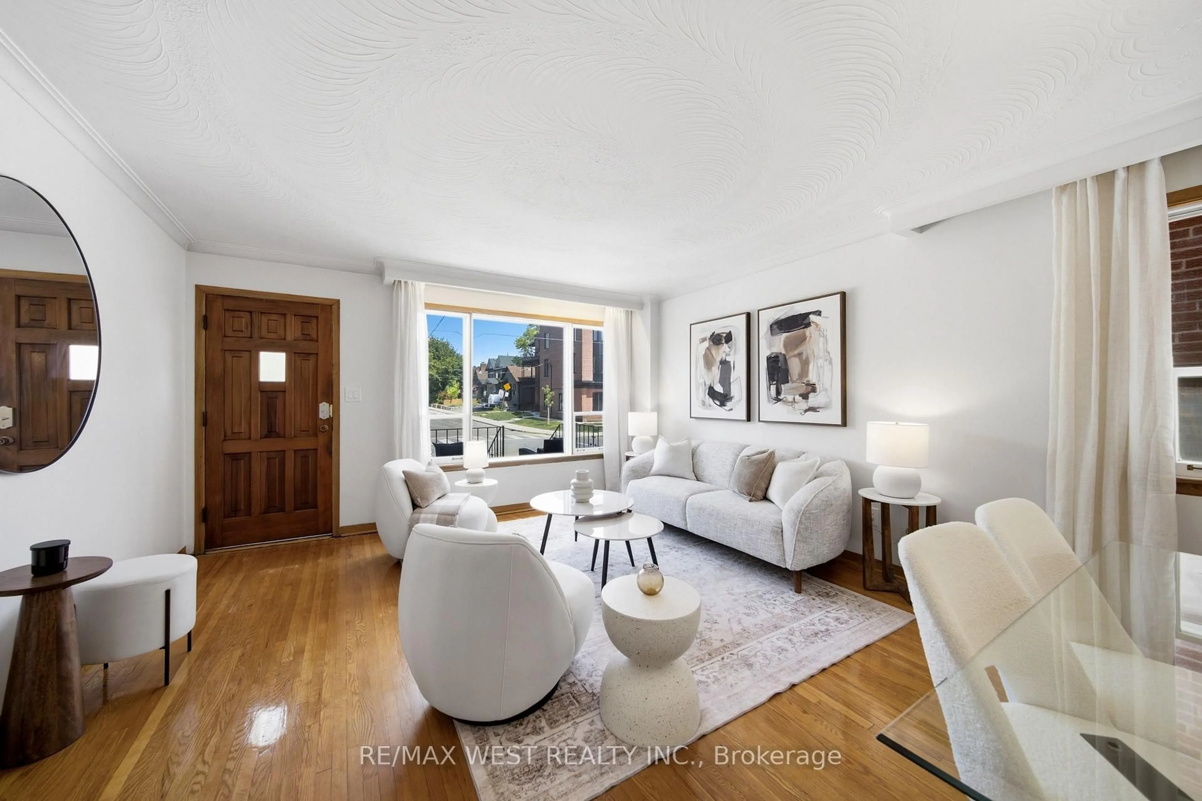 Living room with furniture, unknown for 167 Tyrrel Ave, Toronto Ontario M6G 2G6