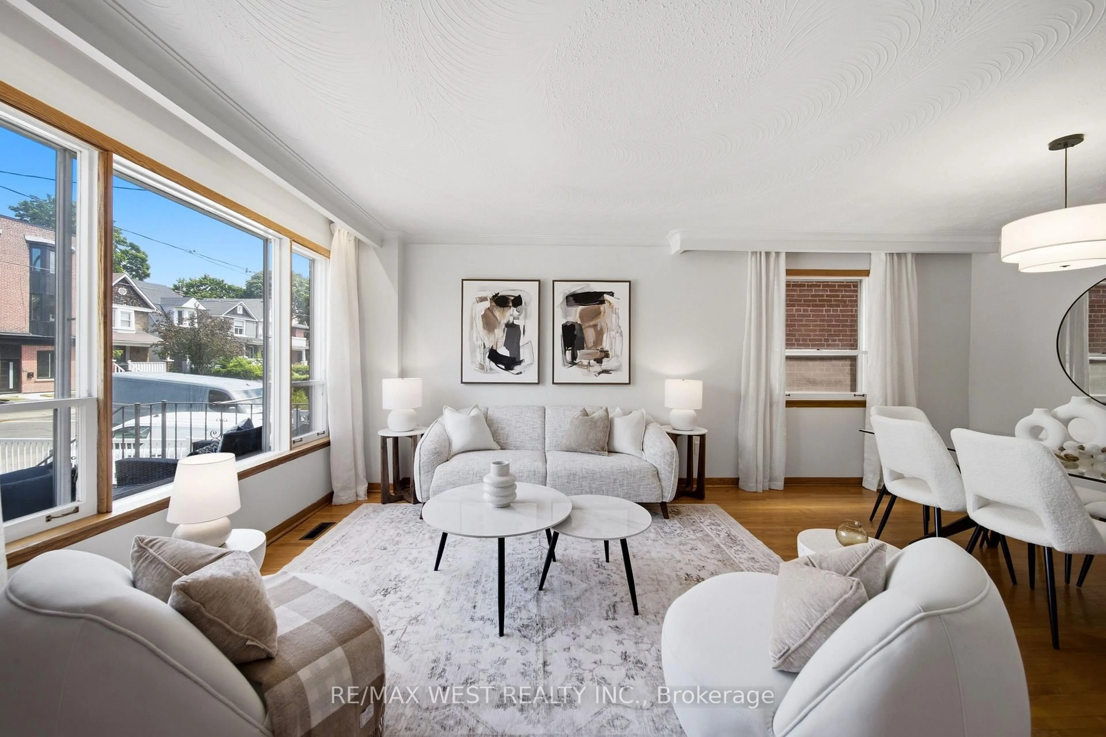 Living room with furniture, unknown for 167 Tyrrel Ave, Toronto Ontario M6G 2G6