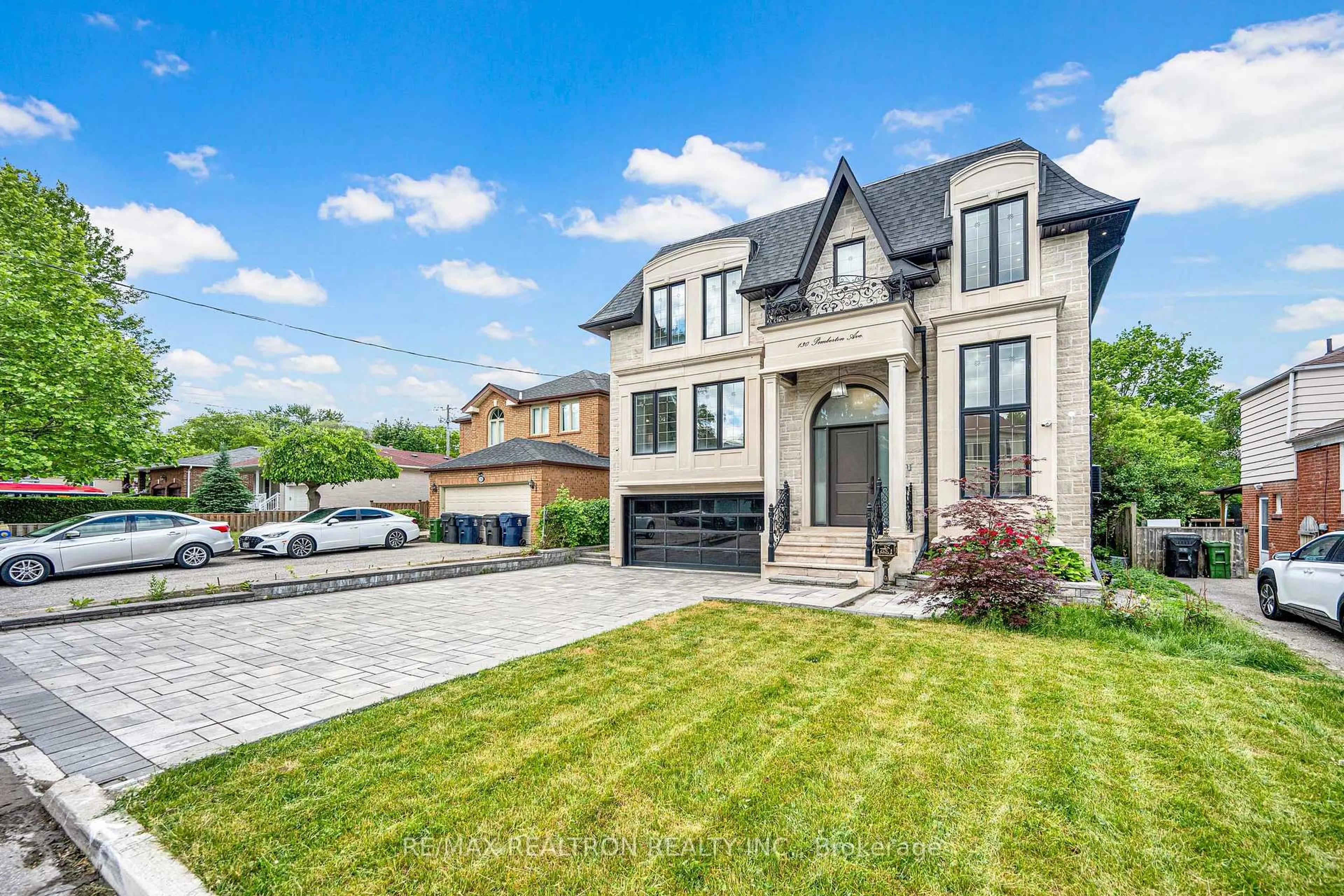Home with brick exterior material, street for 130 Pemberton Ave, Toronto Ontario M2M 1Y7