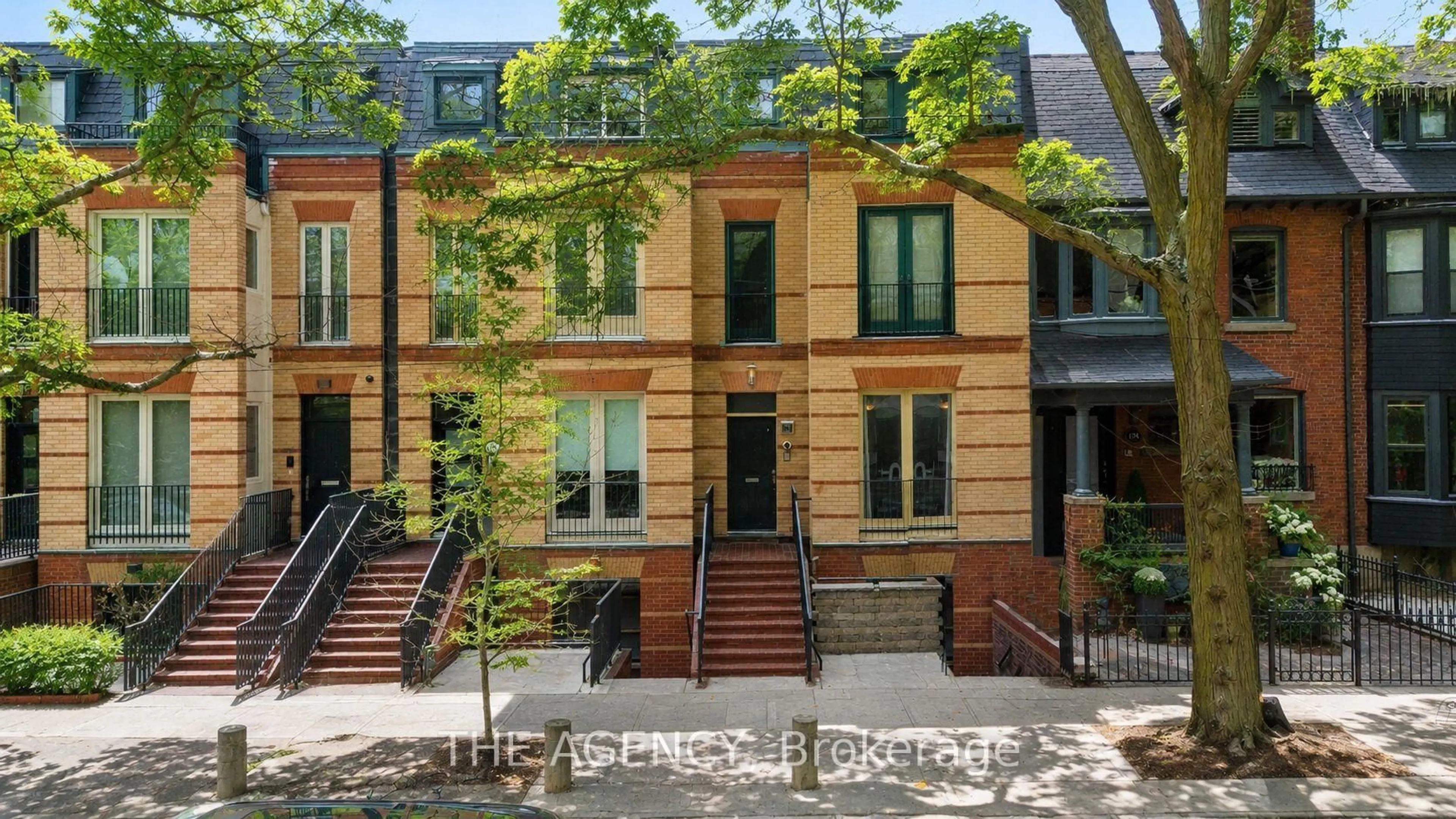 Home with brick exterior material, street for 116 Hazelton Ave #B&C, Toronto Ontario M5R 2E5
