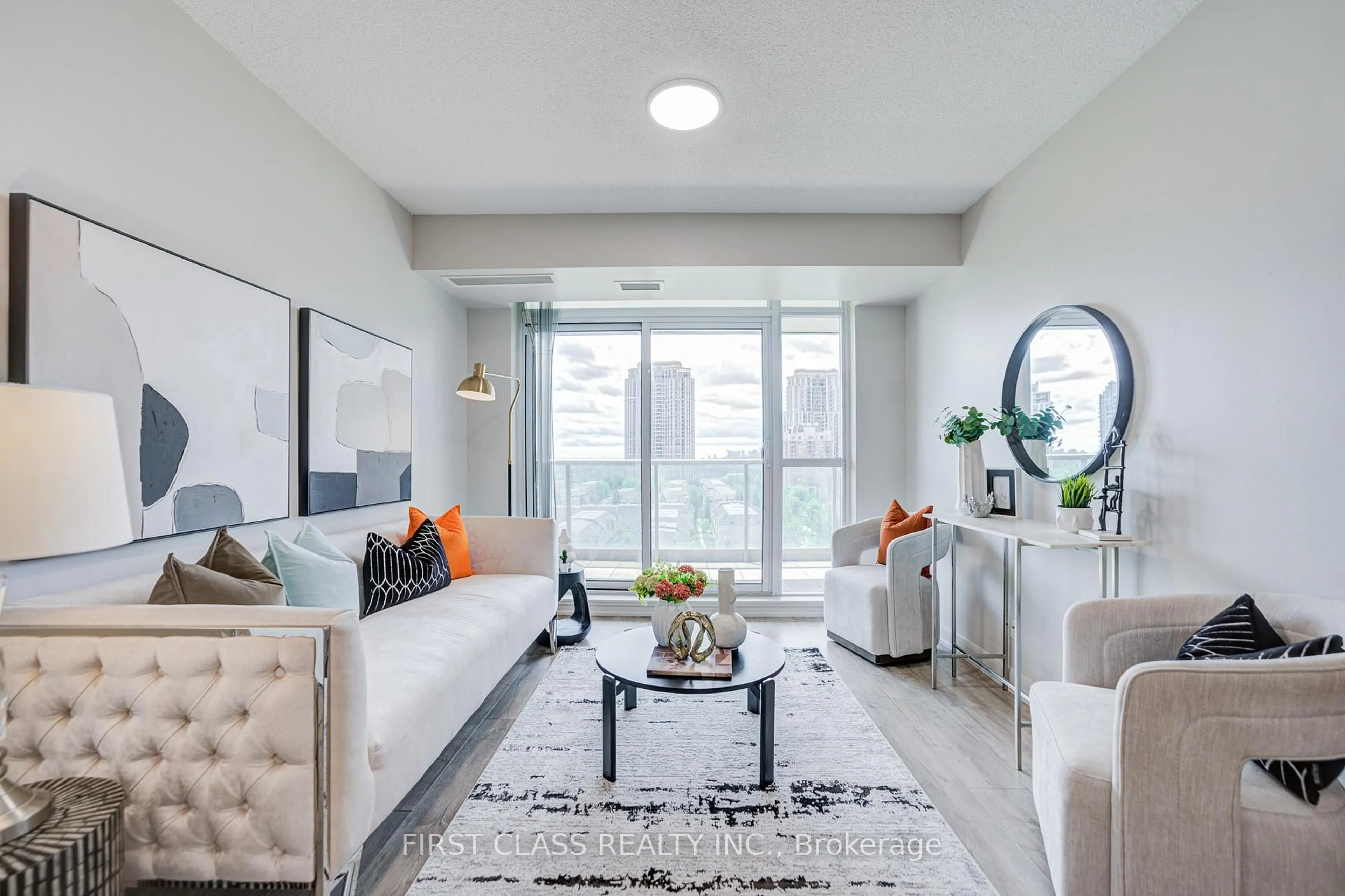 Living room with furniture, unknown for 17 Anndale Dr #1115, Toronto Ontario M2N 2W7