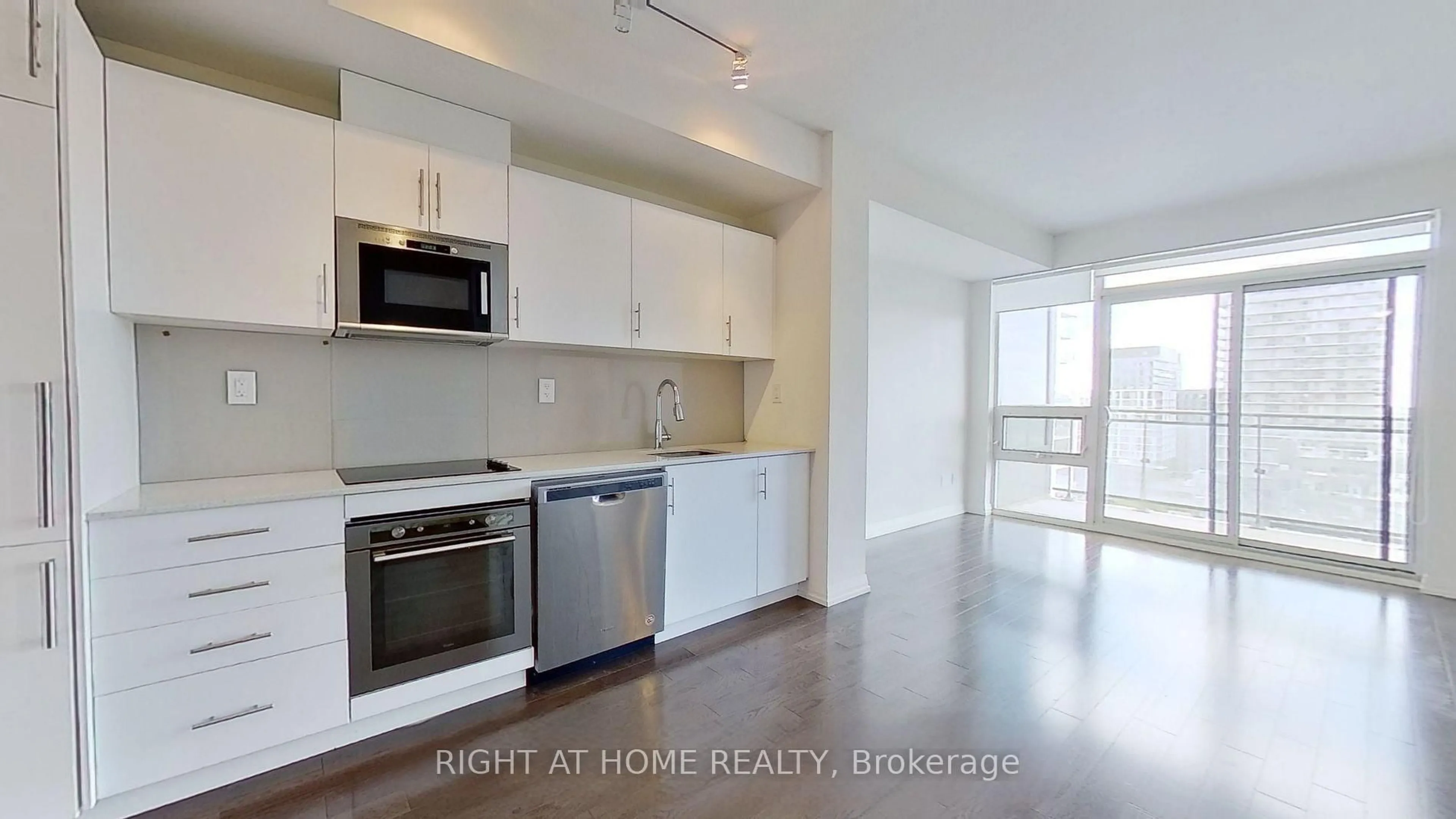 Open concept kitchen, unknown for 460 Adelaide St #1123, Toronto Ontario M5A 0E7