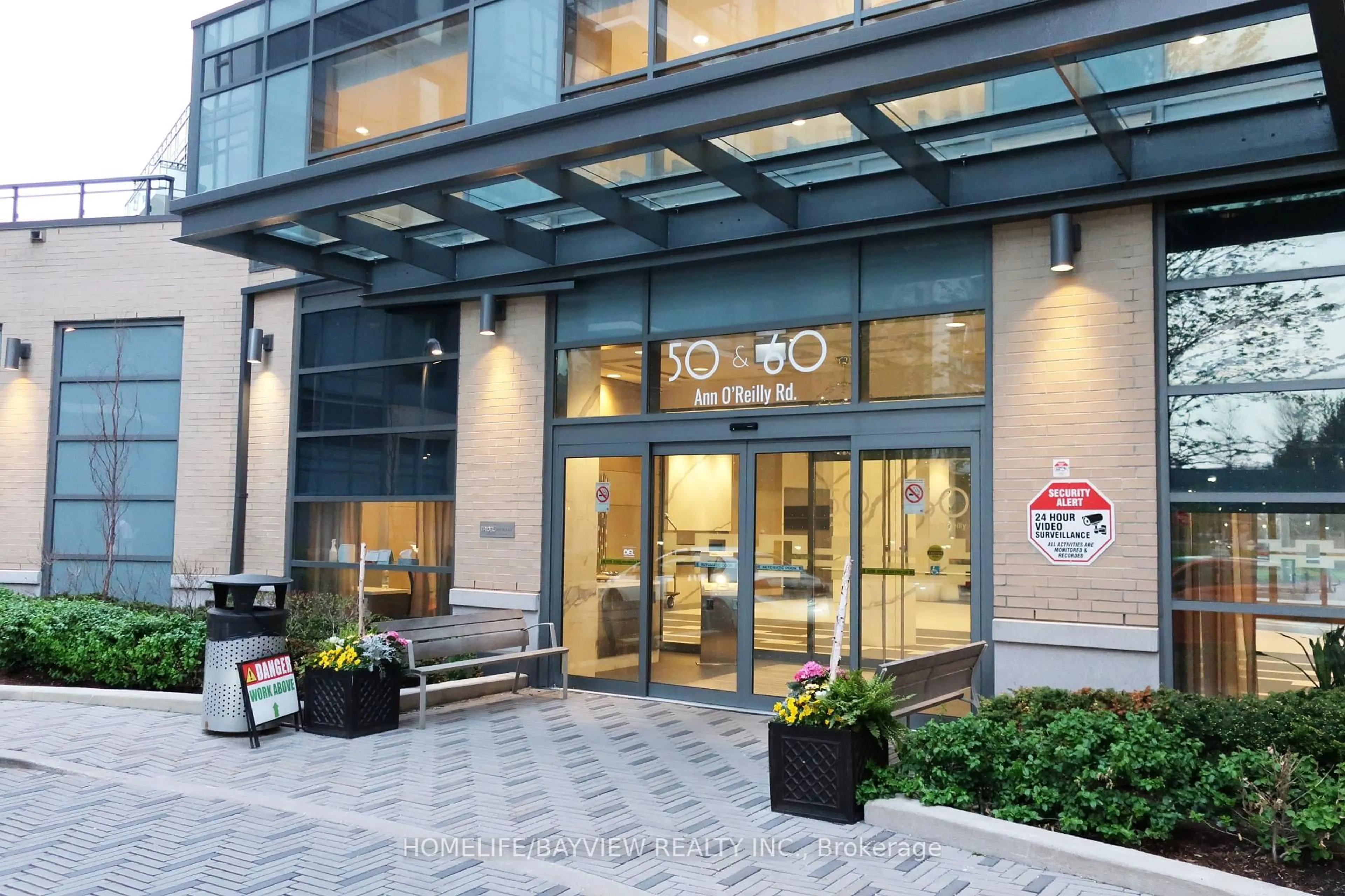 Patio, building for 50 Ann O'Reilly Rd #1910, Toronto Ontario M2J 0C9