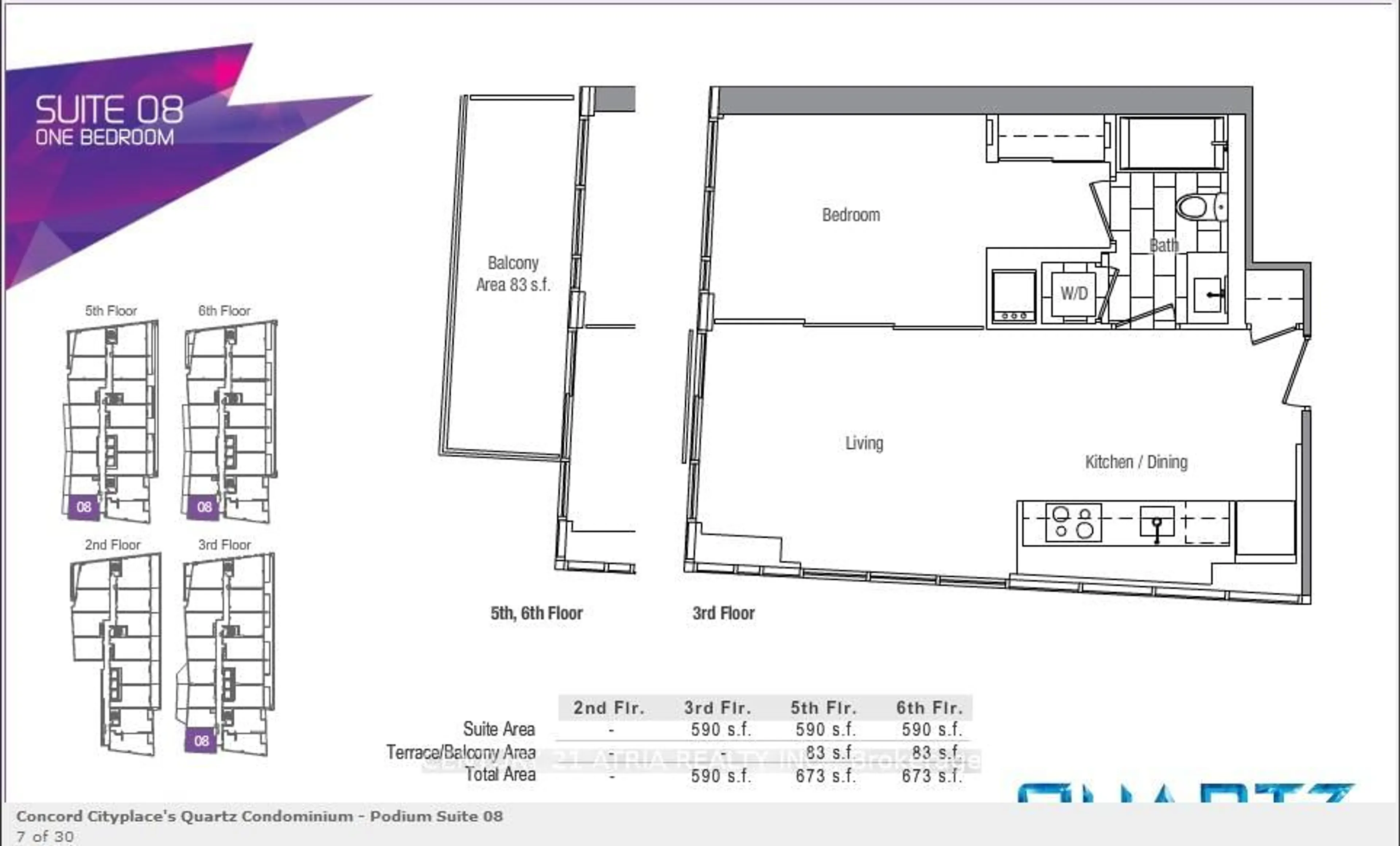 Floor plan for 75 Queens Wharf Rd #1608, Toronto Ontario M5V 0J8