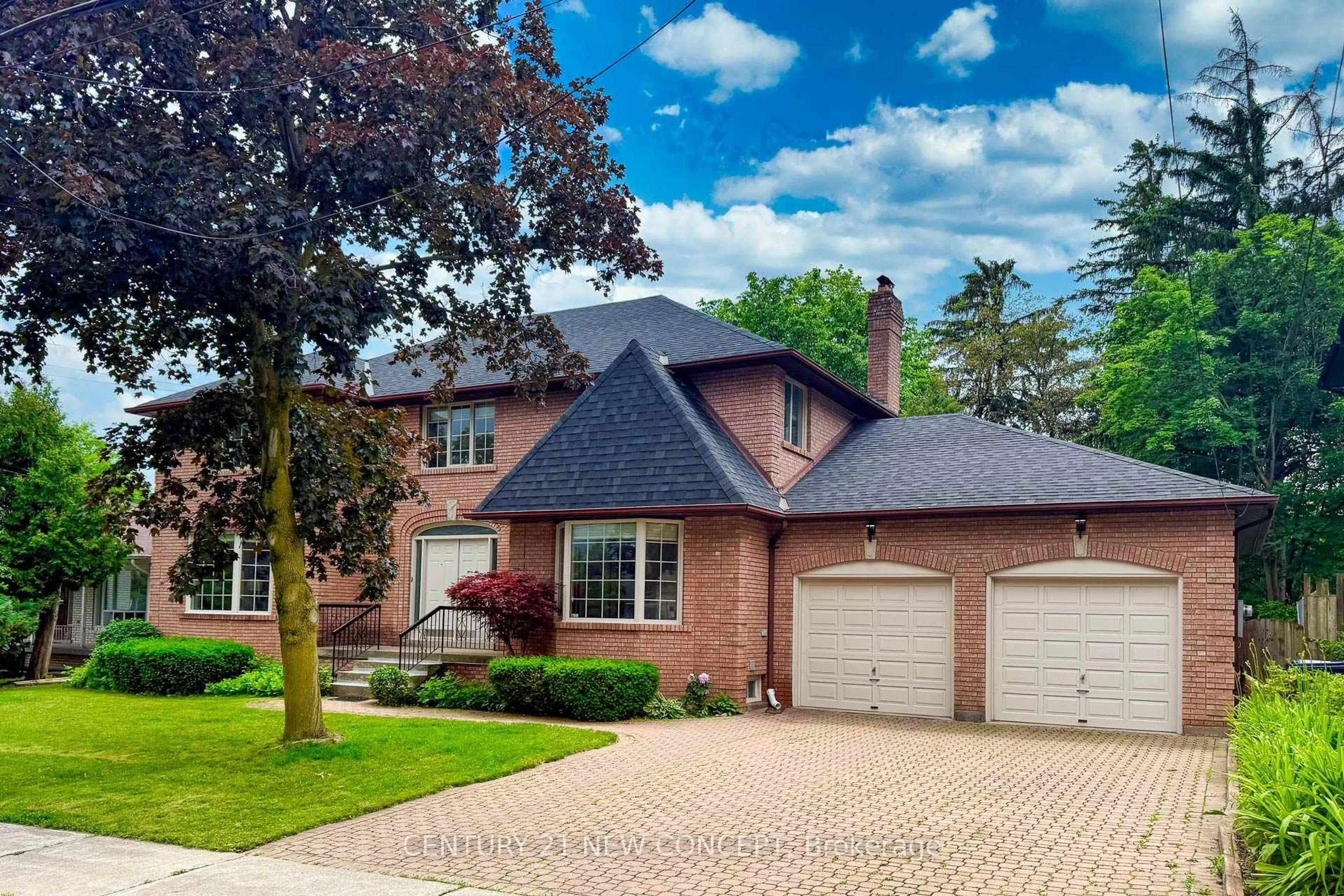 Home with brick exterior material, street for 351 Byng Ave, Toronto Ontario M2N 4L7