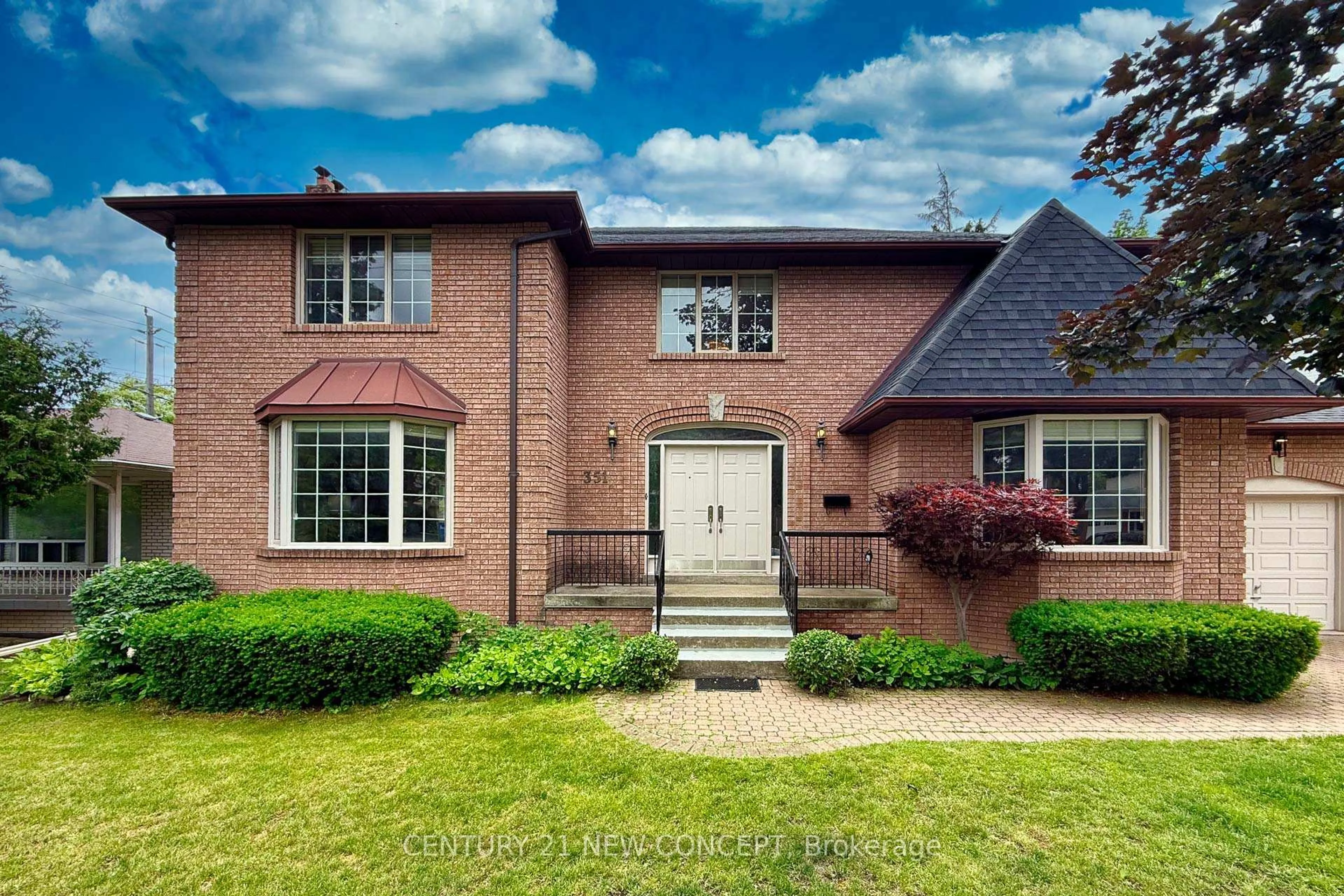 Home with brick exterior material, street for 351 Byng Ave, Toronto Ontario M2N 4L7