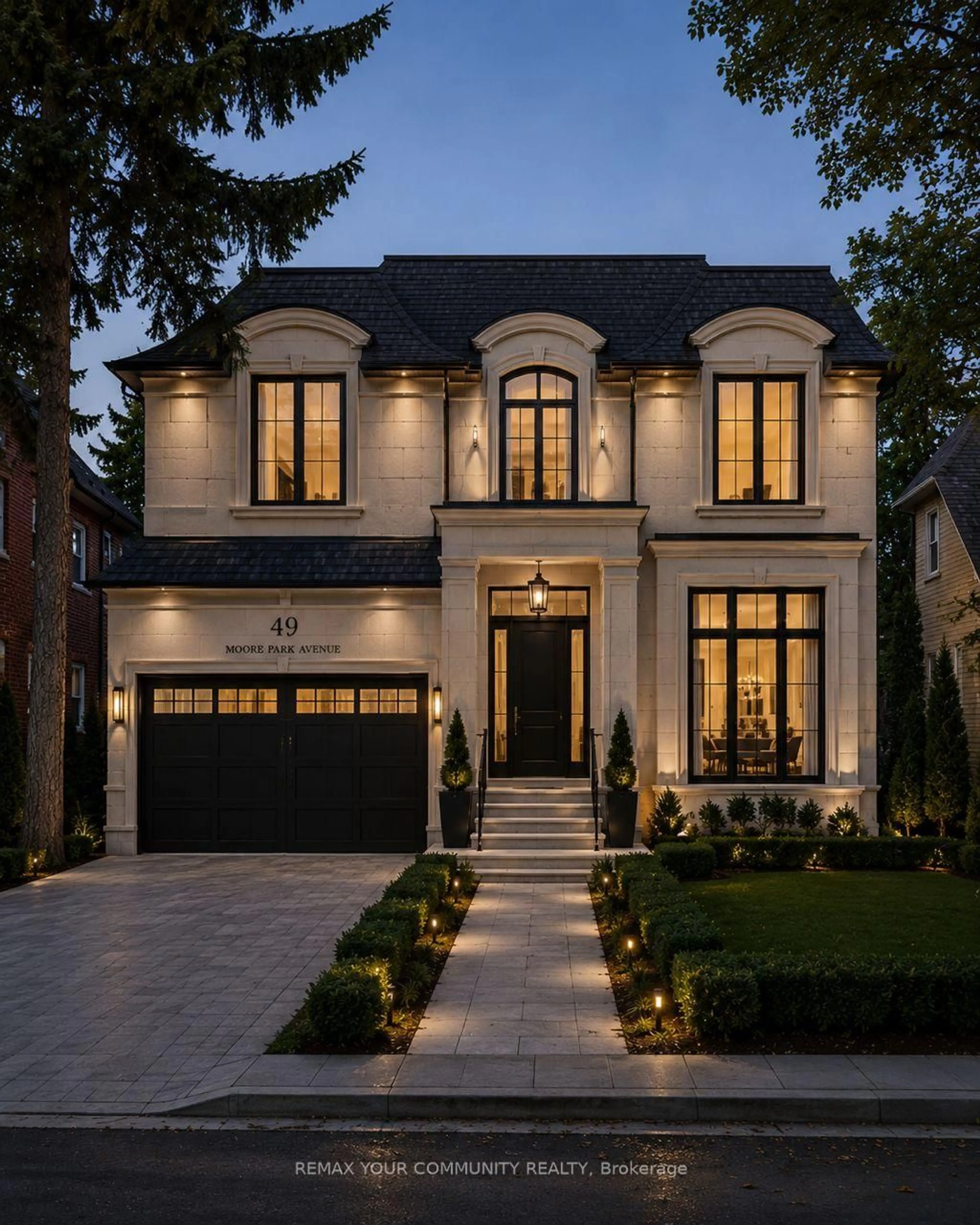 Home with brick exterior material, street for 49 Moore Park Ave, Toronto Ontario M2M 1M8