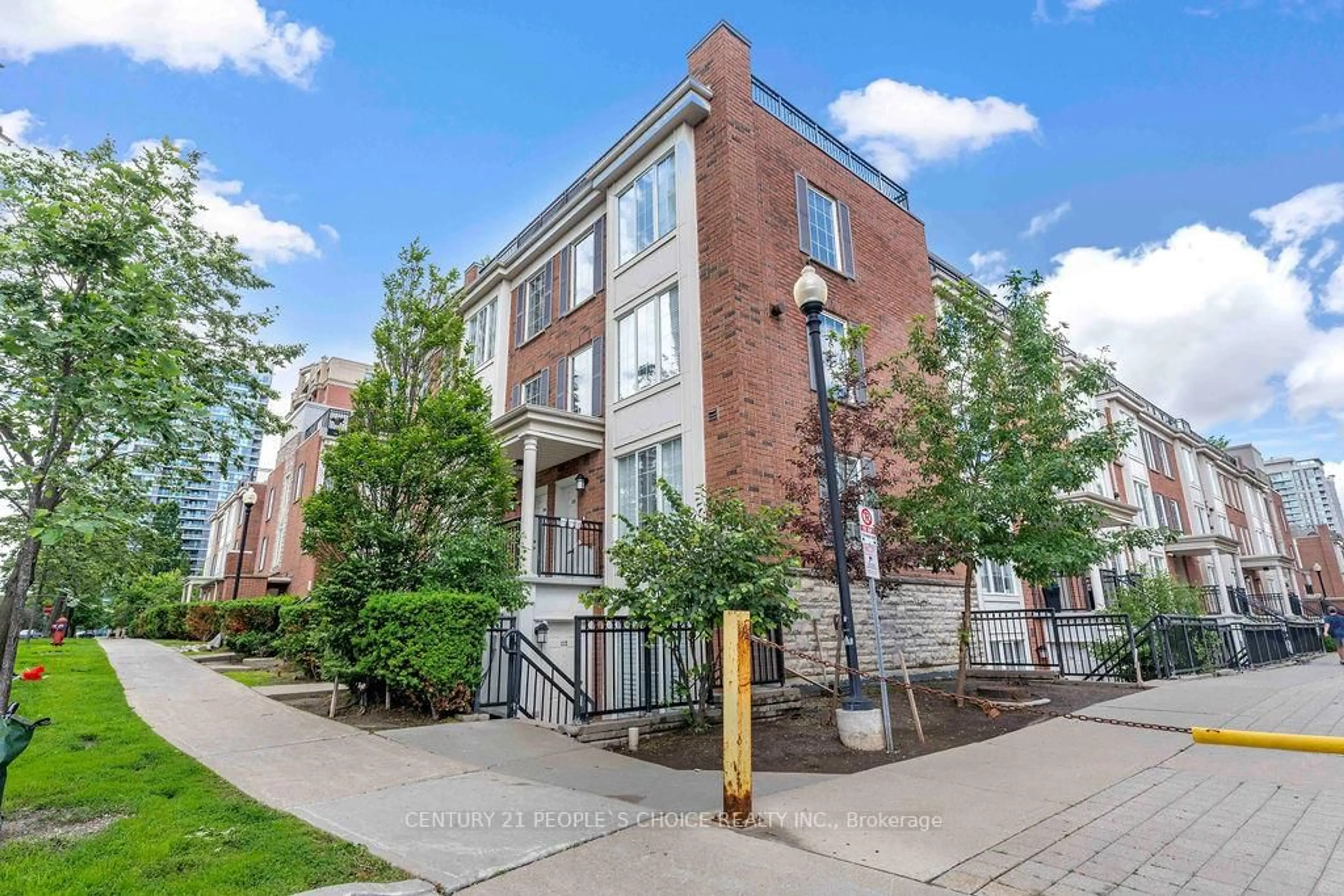 Home with brick exterior material, street for 3 Everson Dr #308, Toronto Ontario M2N 7C2