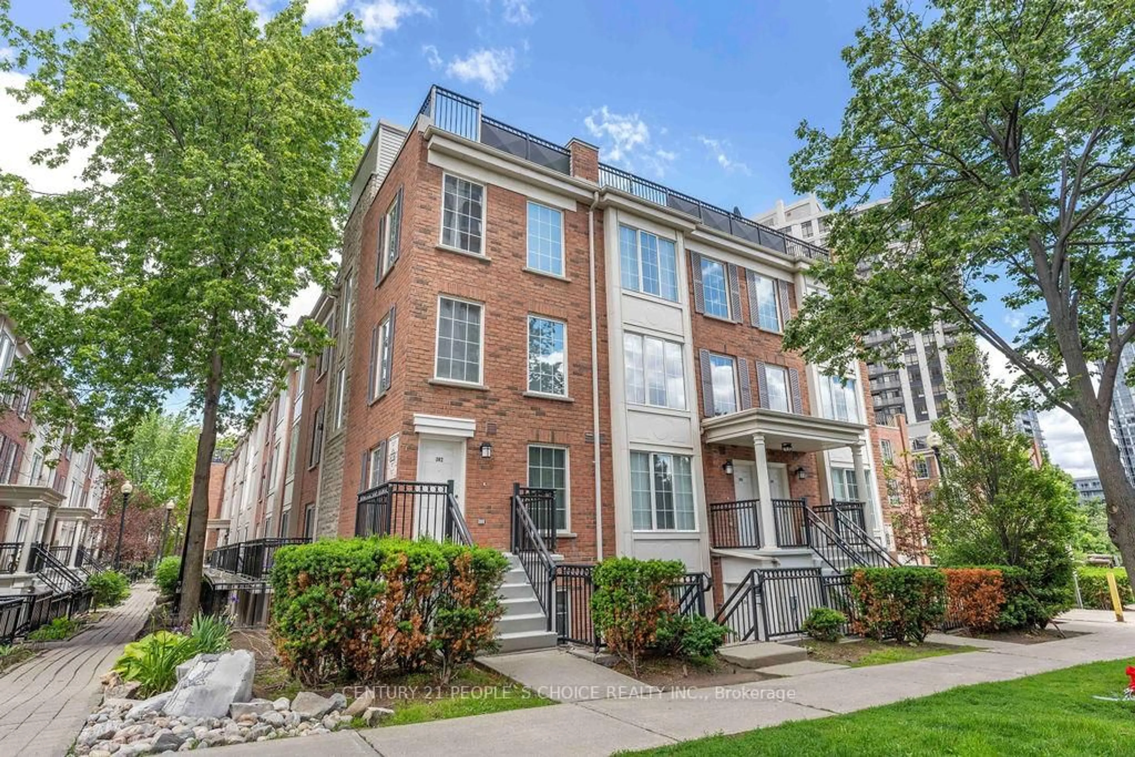 Home with brick exterior material, street for 3 Everson Dr #308, Toronto Ontario M2N 7C2