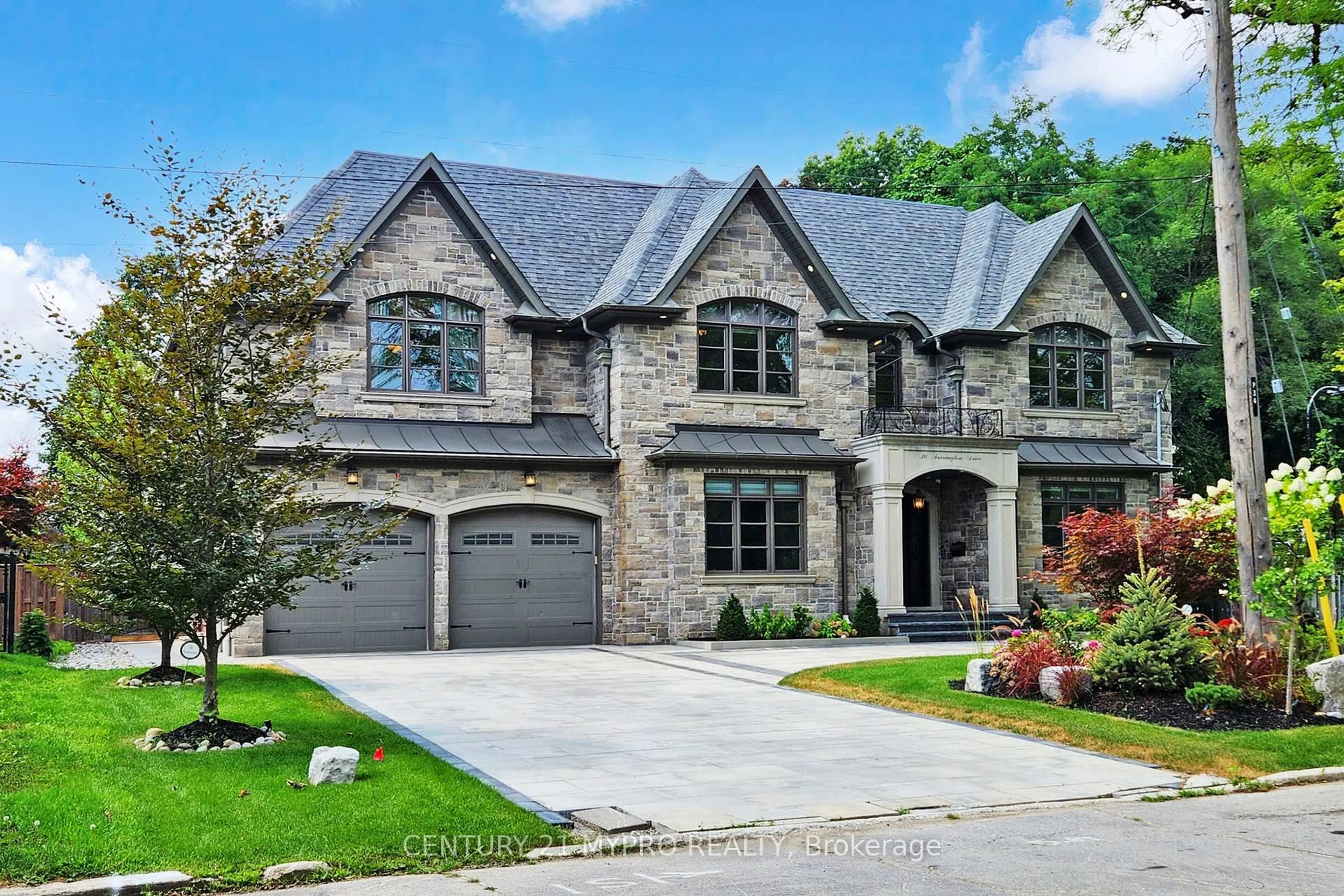 Home with brick exterior material, street for 36 Farrington Dr, Toronto Ontario M2L 2B6