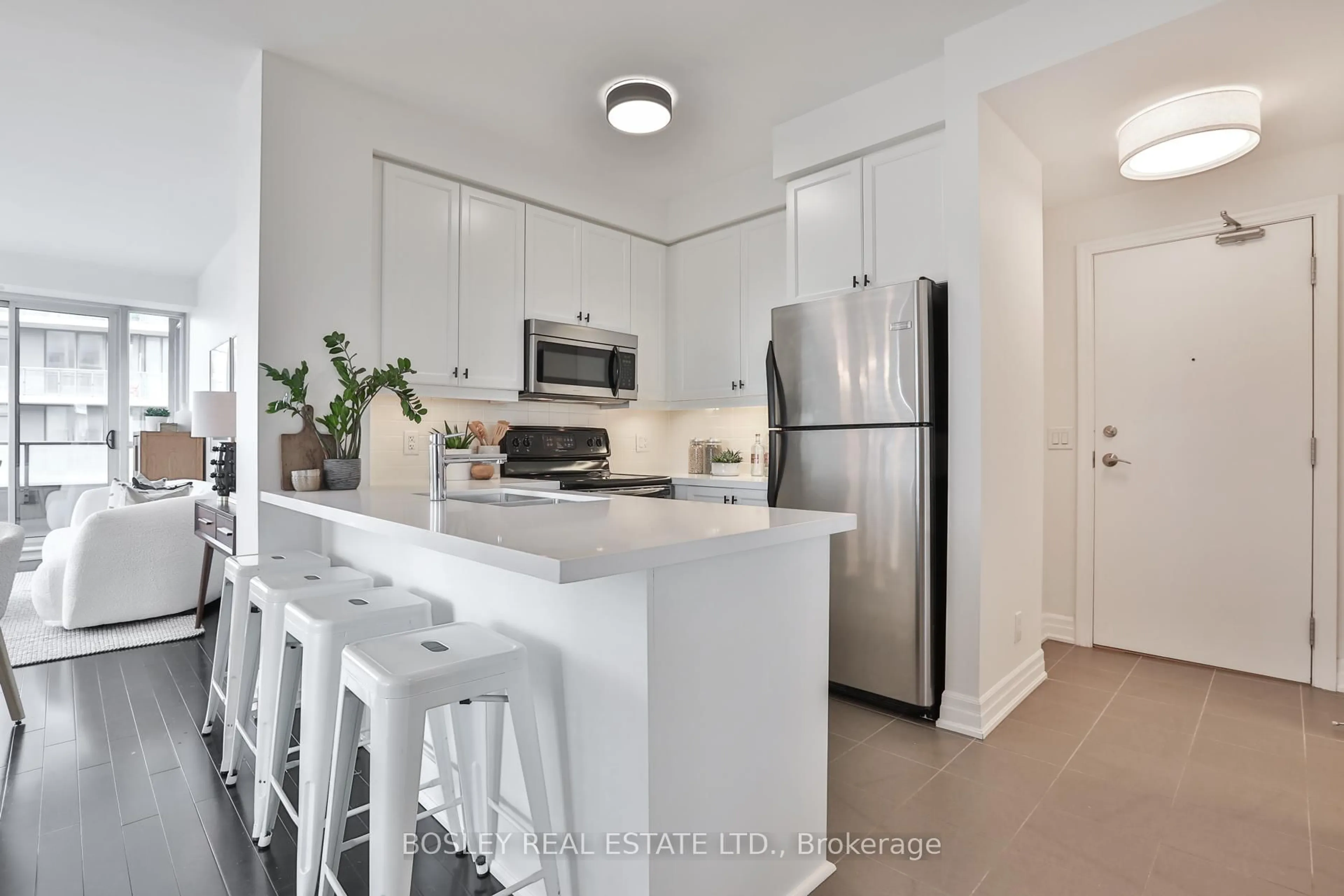 Open concept kitchen, unknown for 500 St Clair Ave #701, Toronto Ontario M6C 1A8