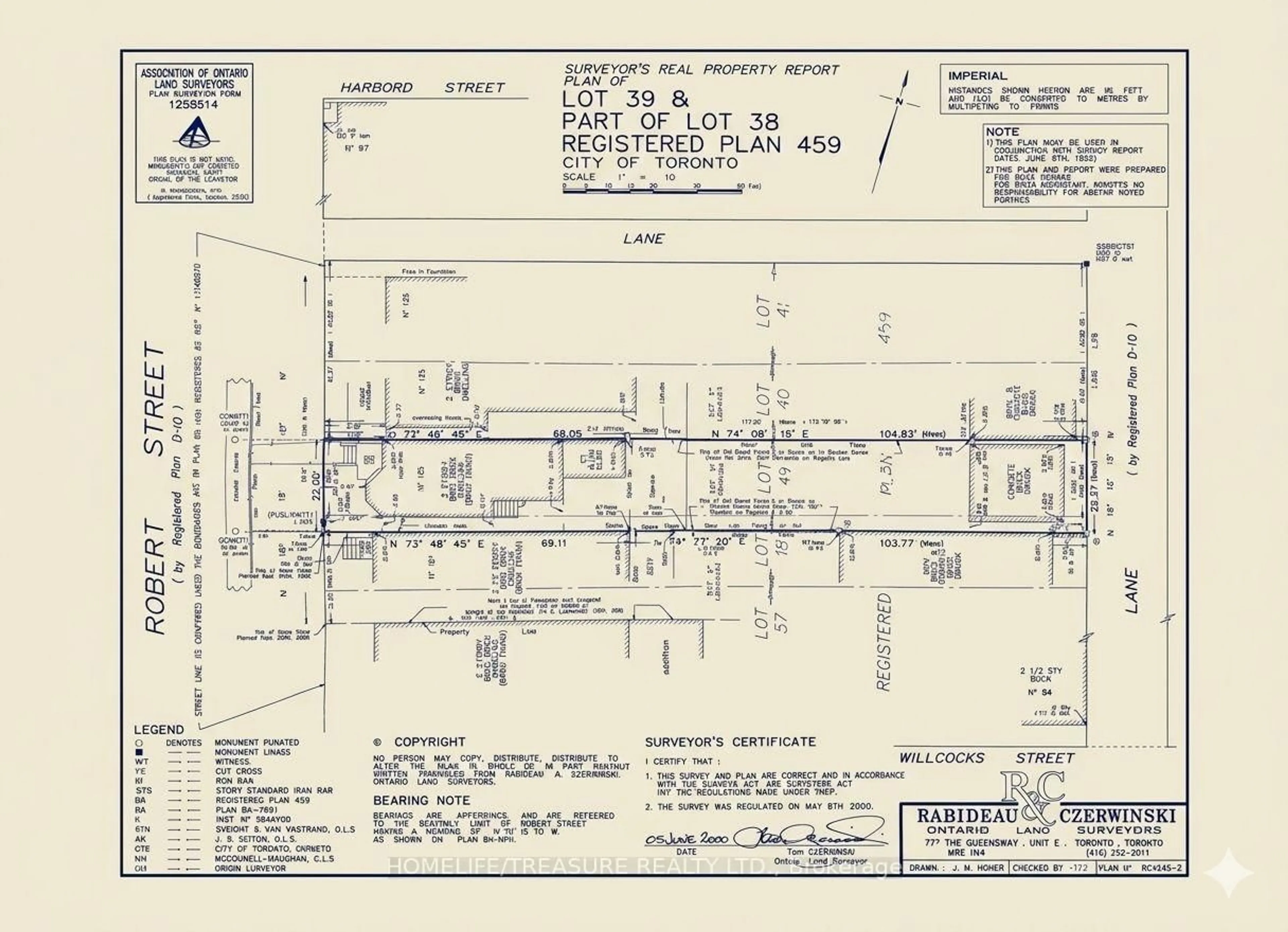 Floor plan for 123 robert St, Toronto Ontario M5S 2K5