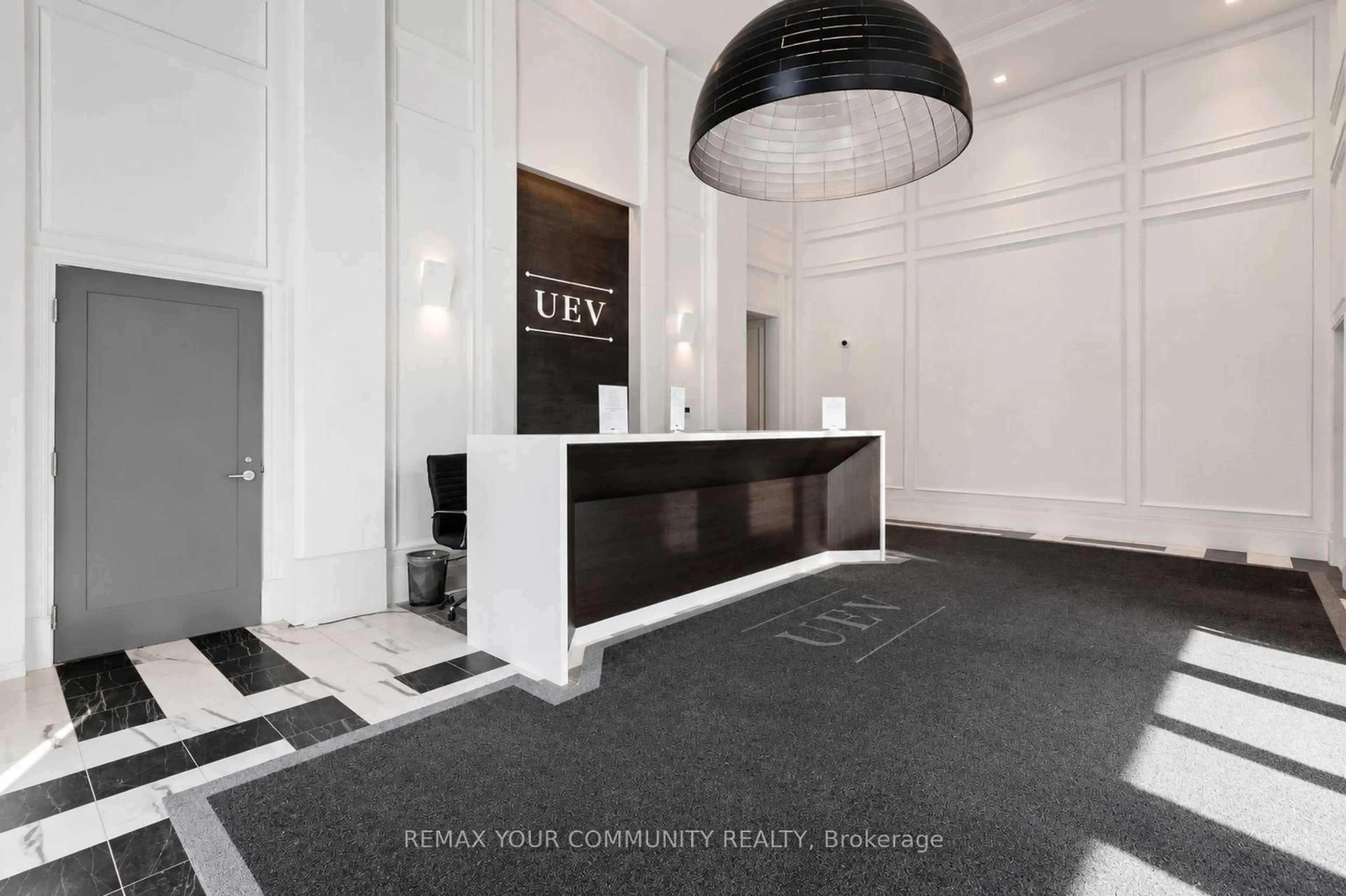 Lobby for 33 Frederick Todd Way #1305, Toronto Ontario M4G 0C9