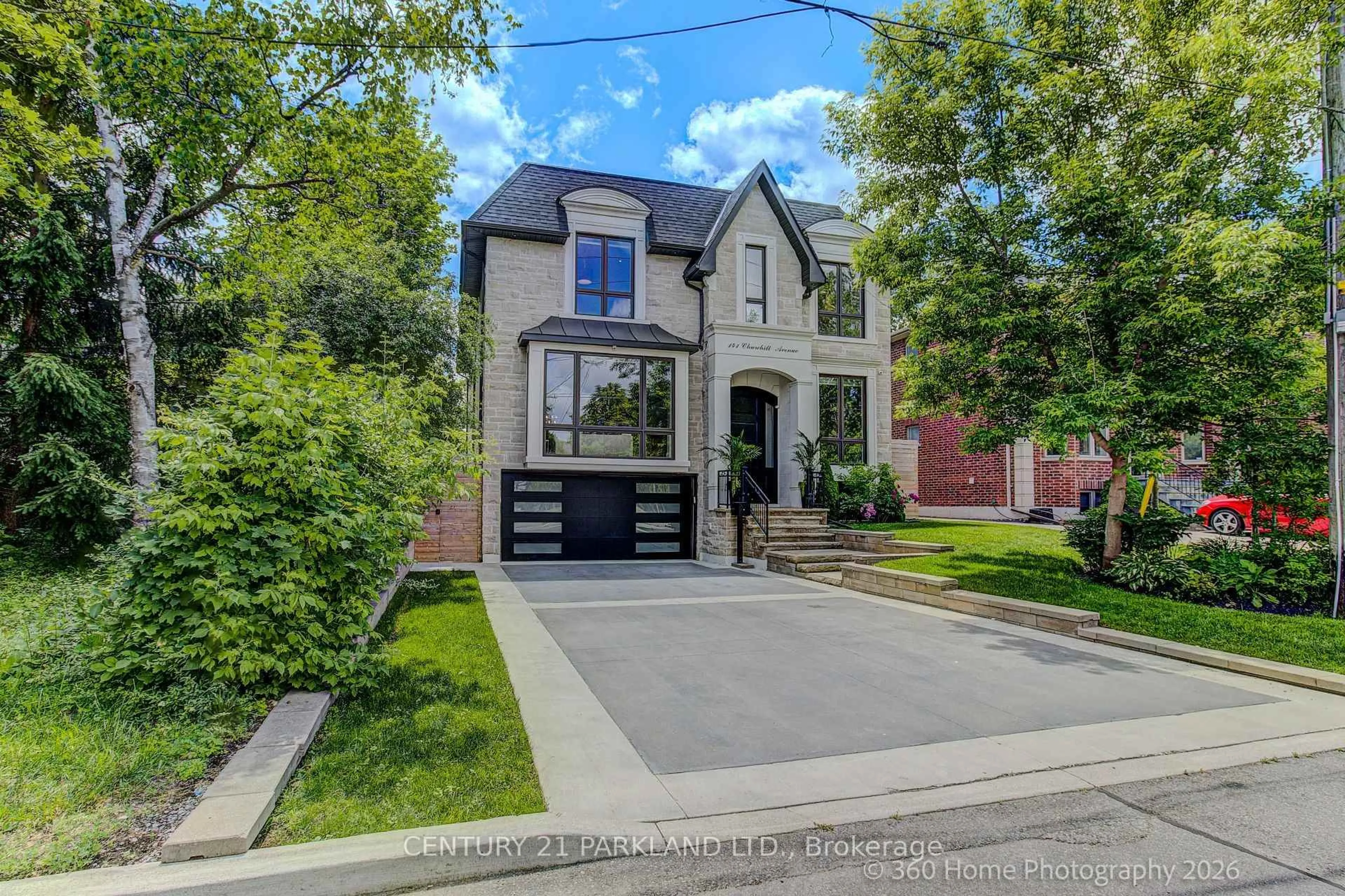 Home with brick exterior material, street for 141 Churchill Ave, Toronto Ontario M2N 1Z3
