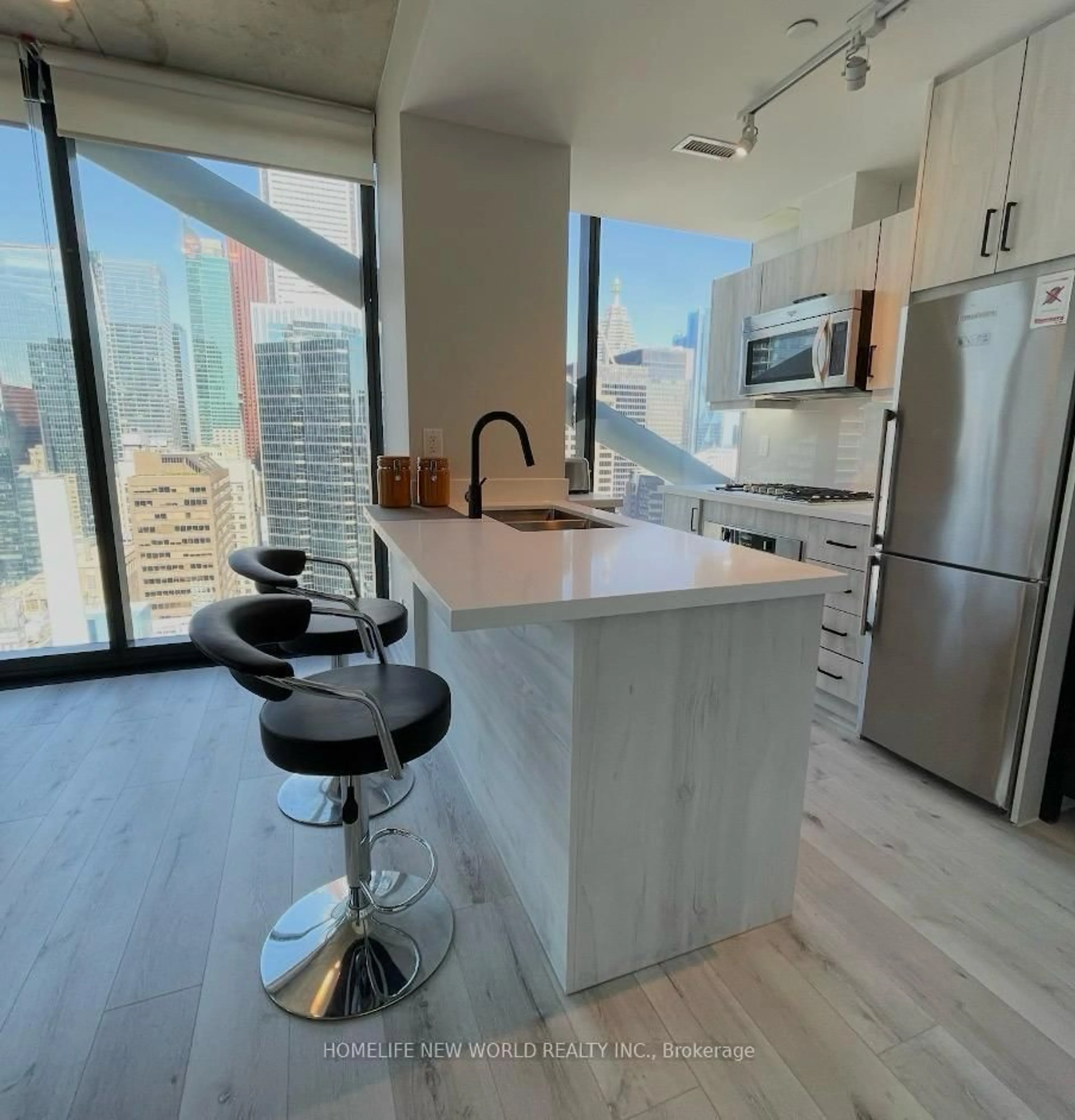Open concept kitchen, unknown for 224 King St #2703, Toronto Ontario M5H 0A6