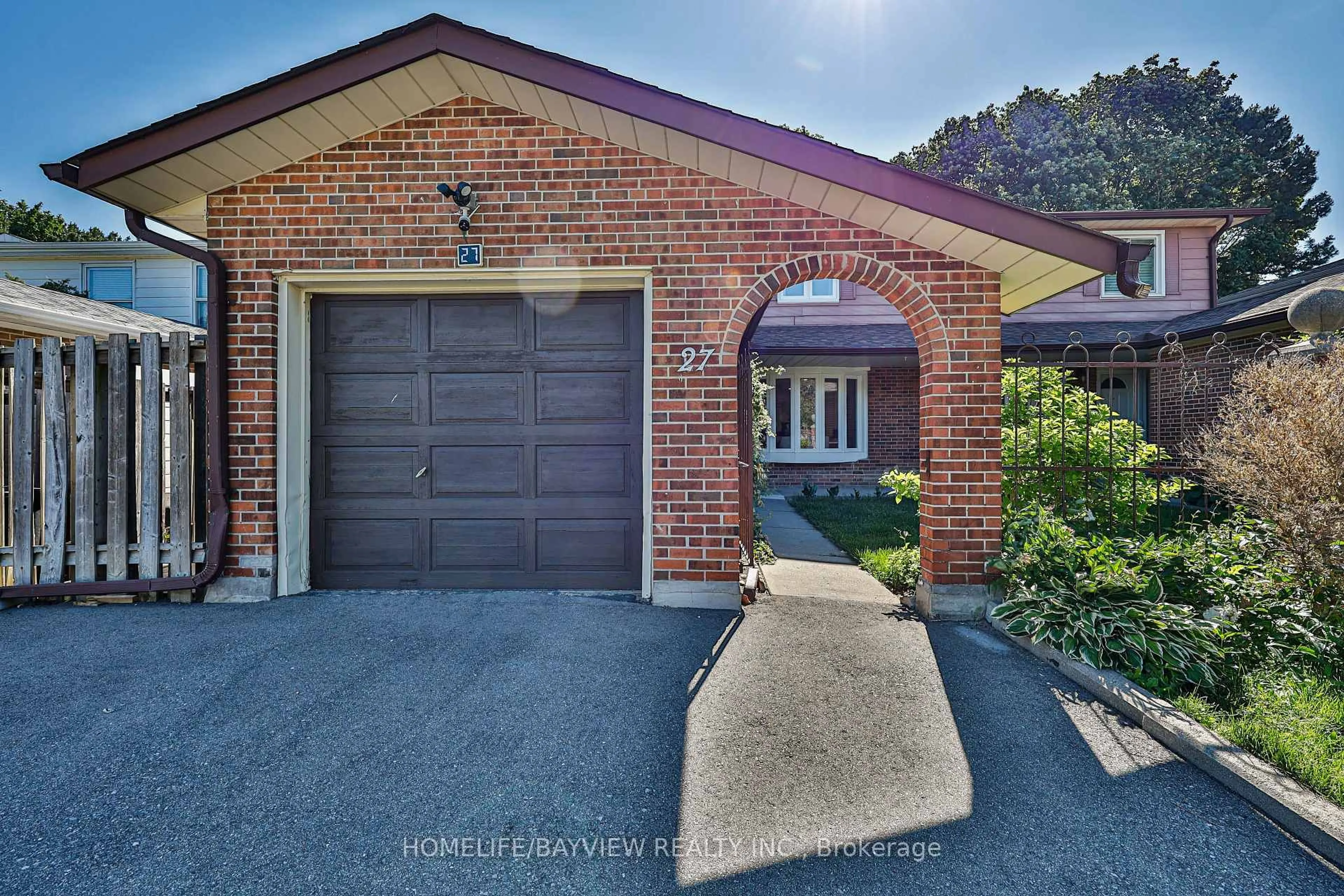 Home with brick exterior material, street for 27 Bedle Ave, Toronto Ontario M2H 1K7