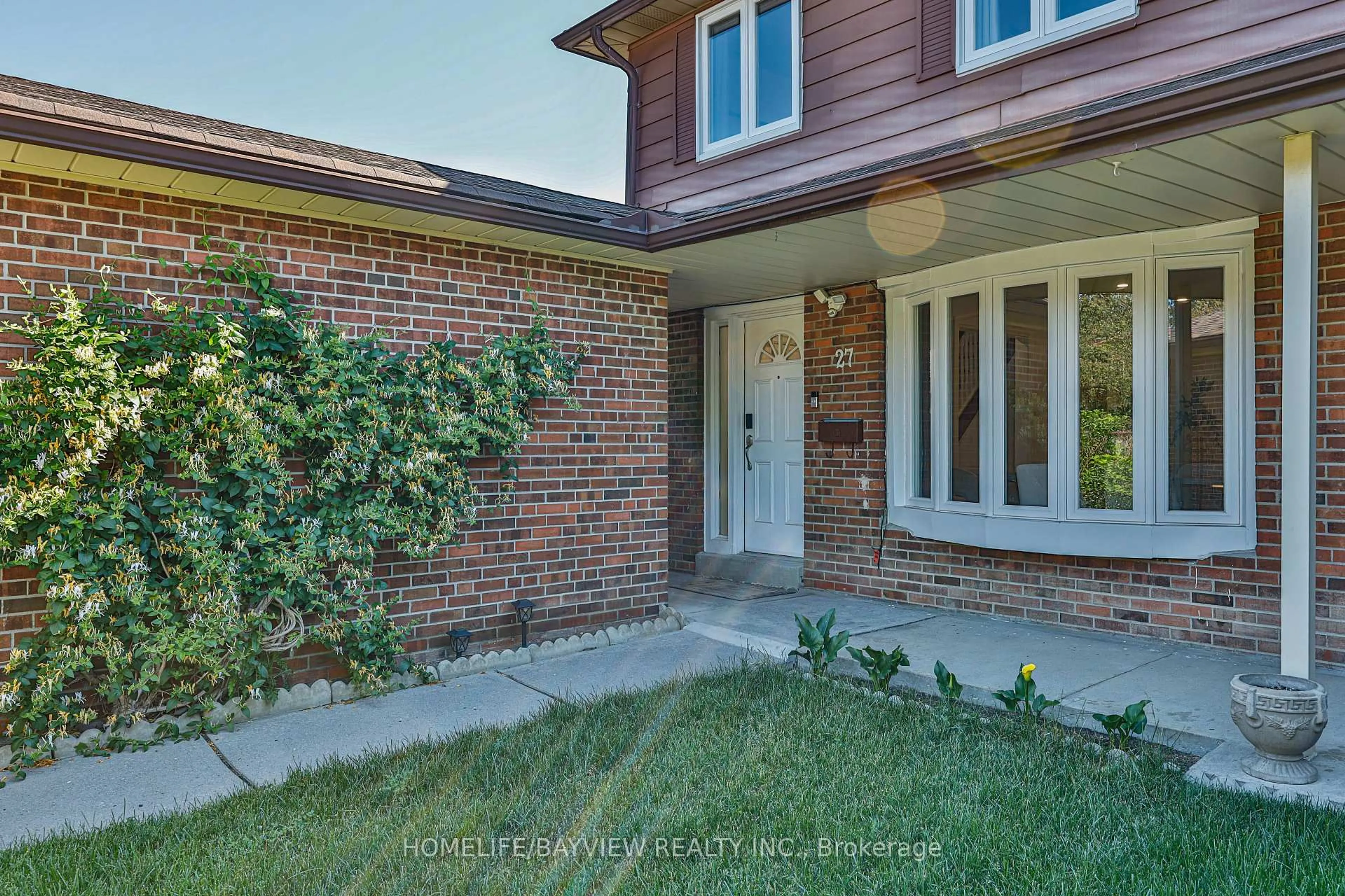Home with brick exterior material, street for 27 Bedle Ave, Toronto Ontario M2H 1K7