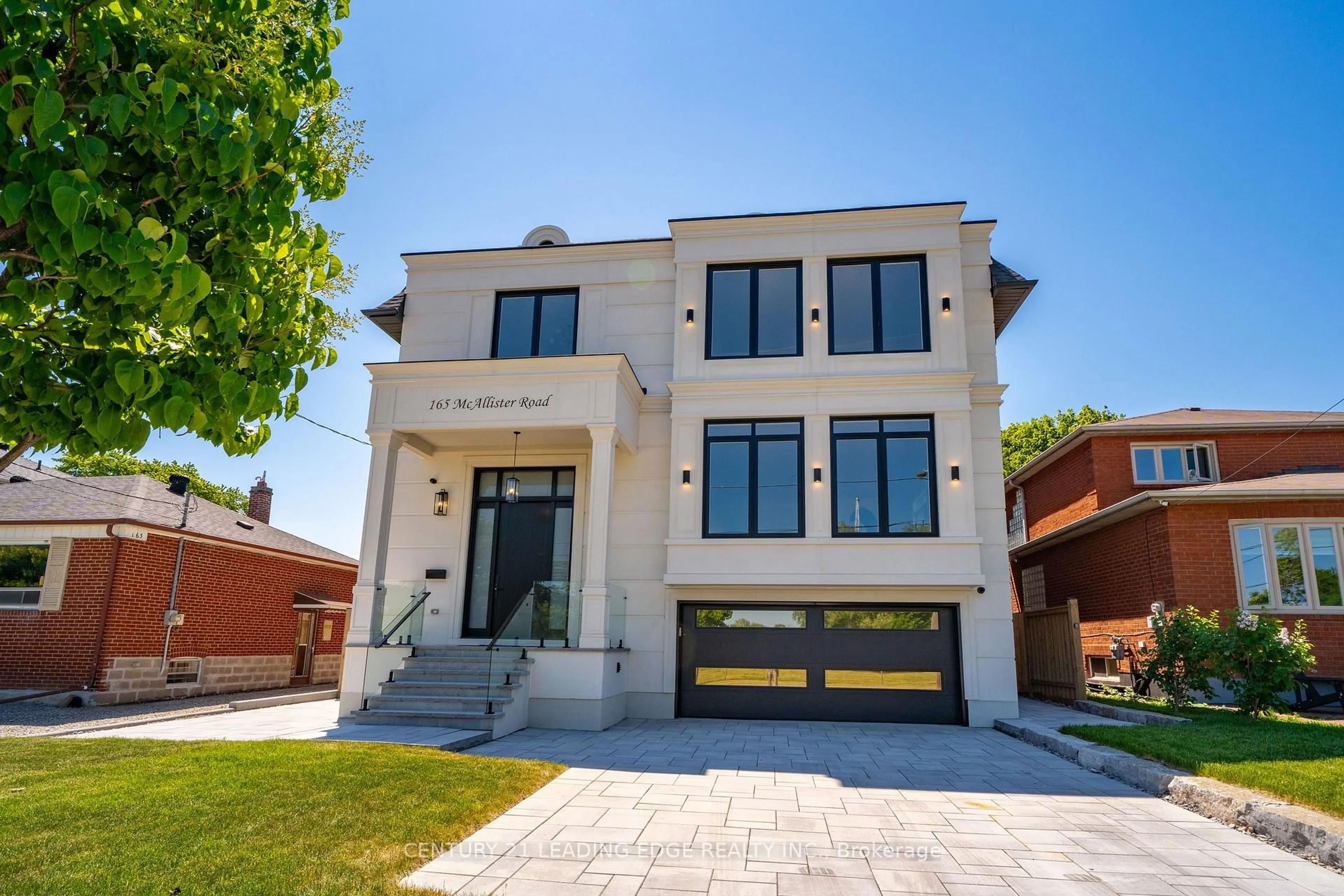 Home with brick exterior material, street for 165 McAllister Rd, Toronto Ontario M3H 2N8