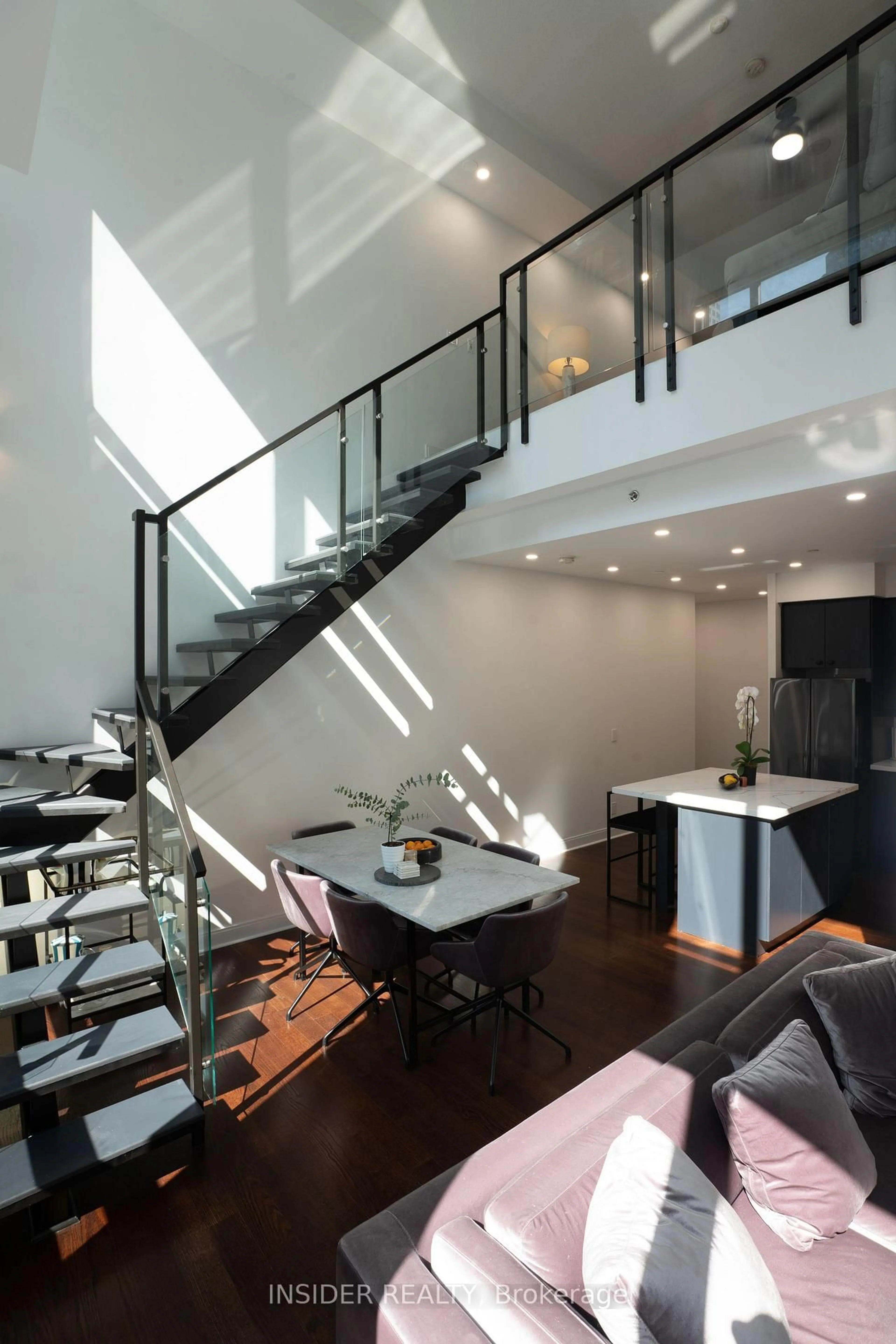 Stairs for 1 Scott St #203, Toronto Ontario M5E 1A1