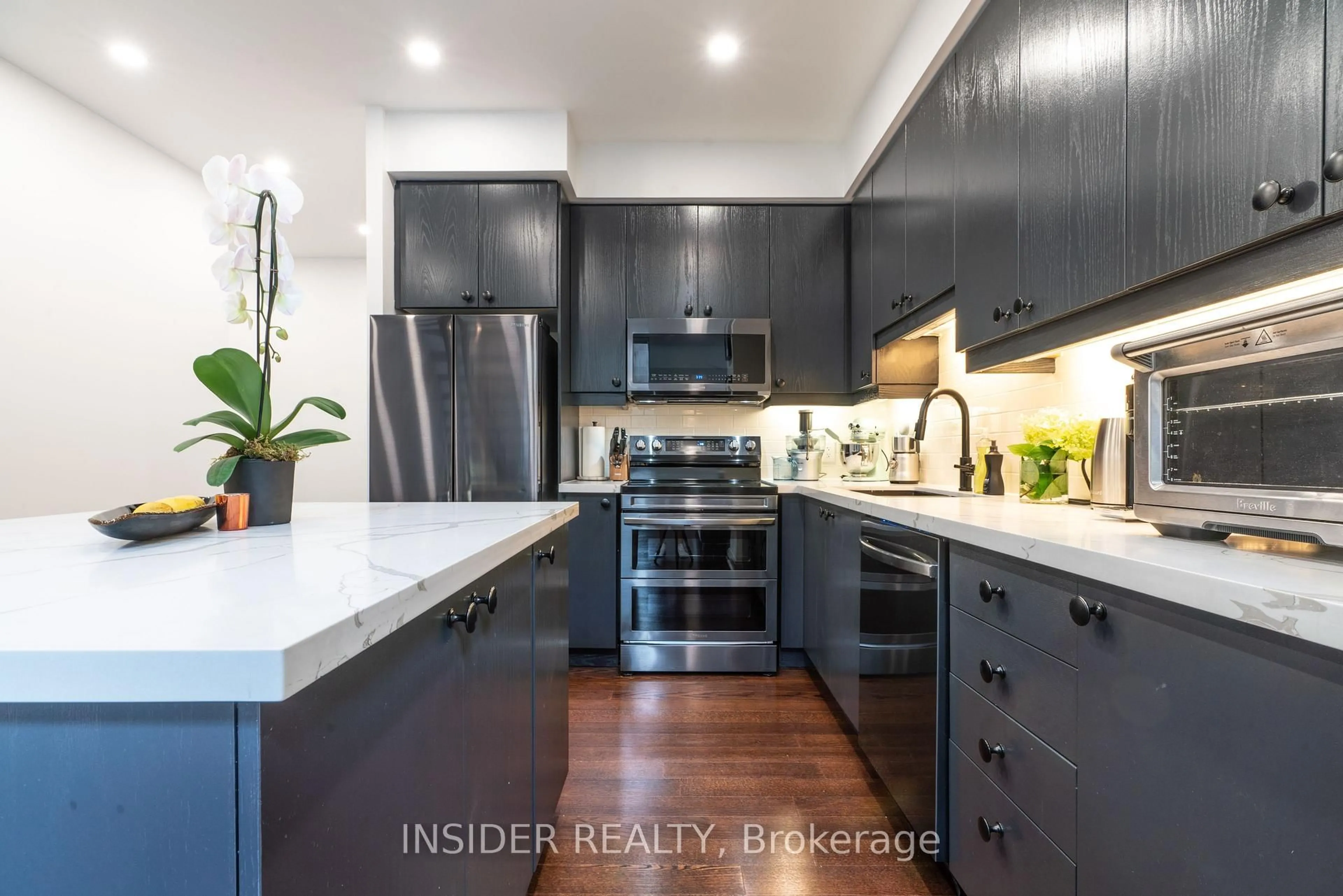 Contemporary kitchen, unknown for 1 Scott St #203, Toronto Ontario M5E 1A1