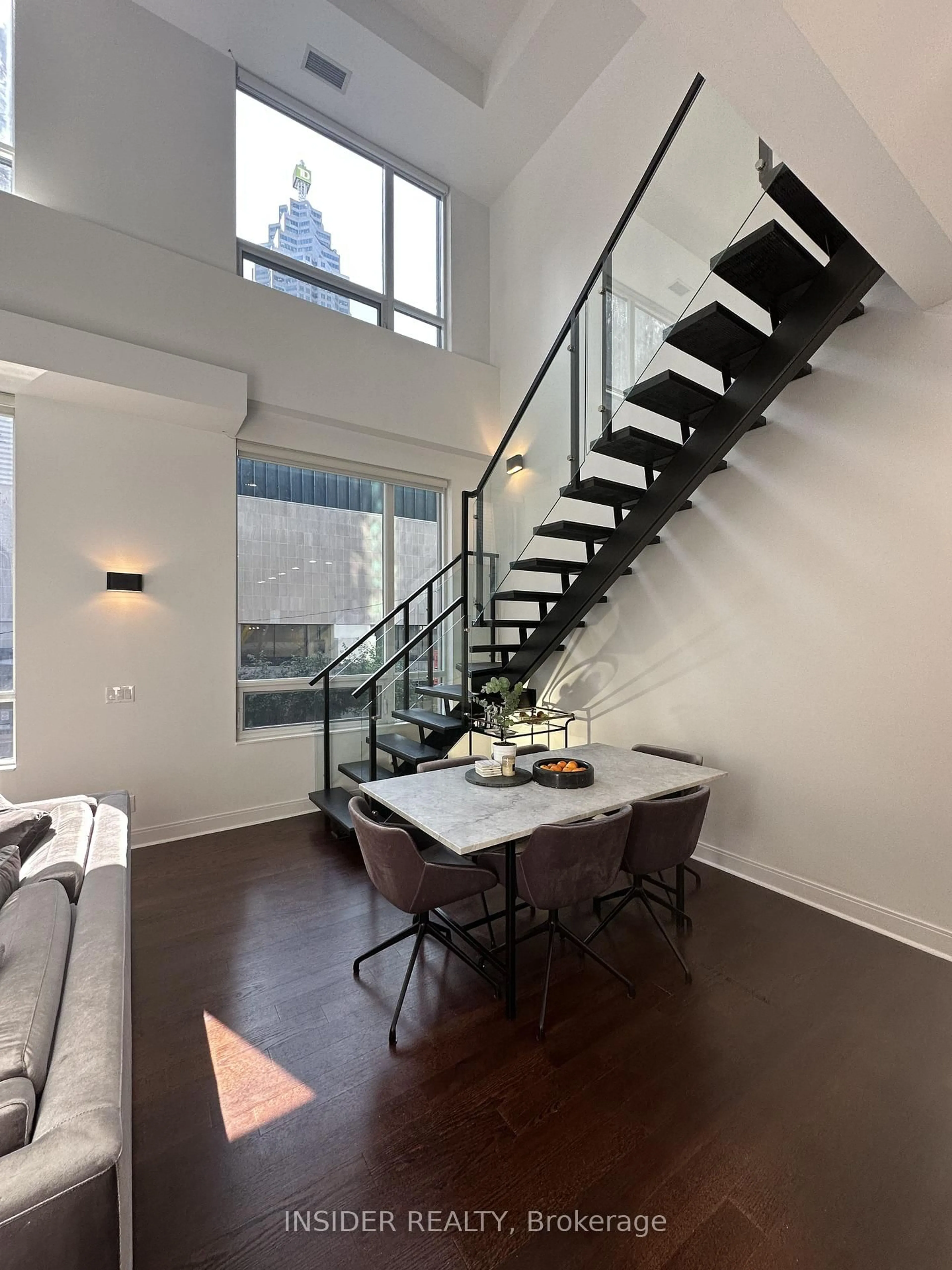 Stairs for 1 Scott St #203, Toronto Ontario M5E 1A1