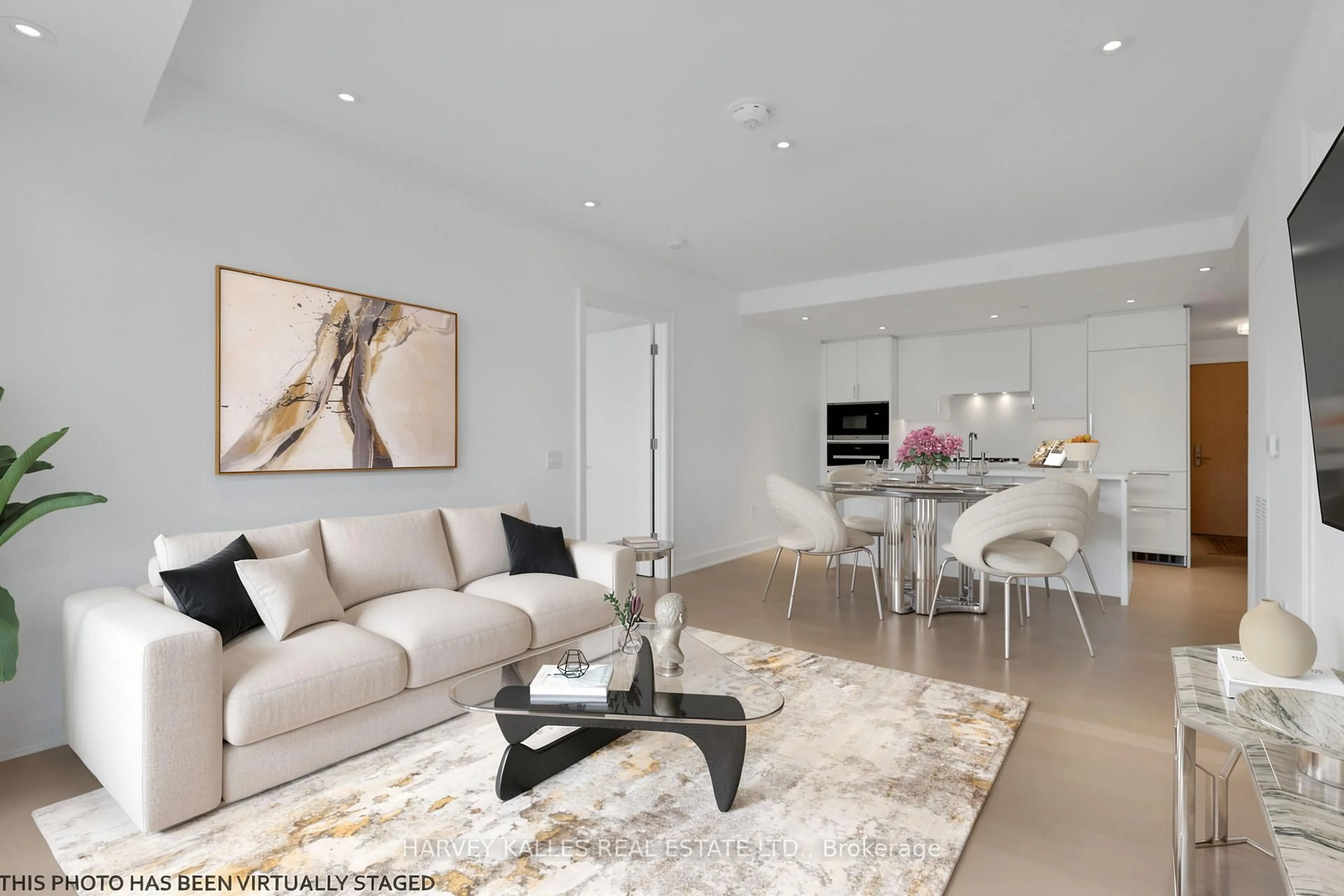 Living room with furniture, unknown for 1 Strathgowan Ave #403, Toronto Ontario M4N 0B3