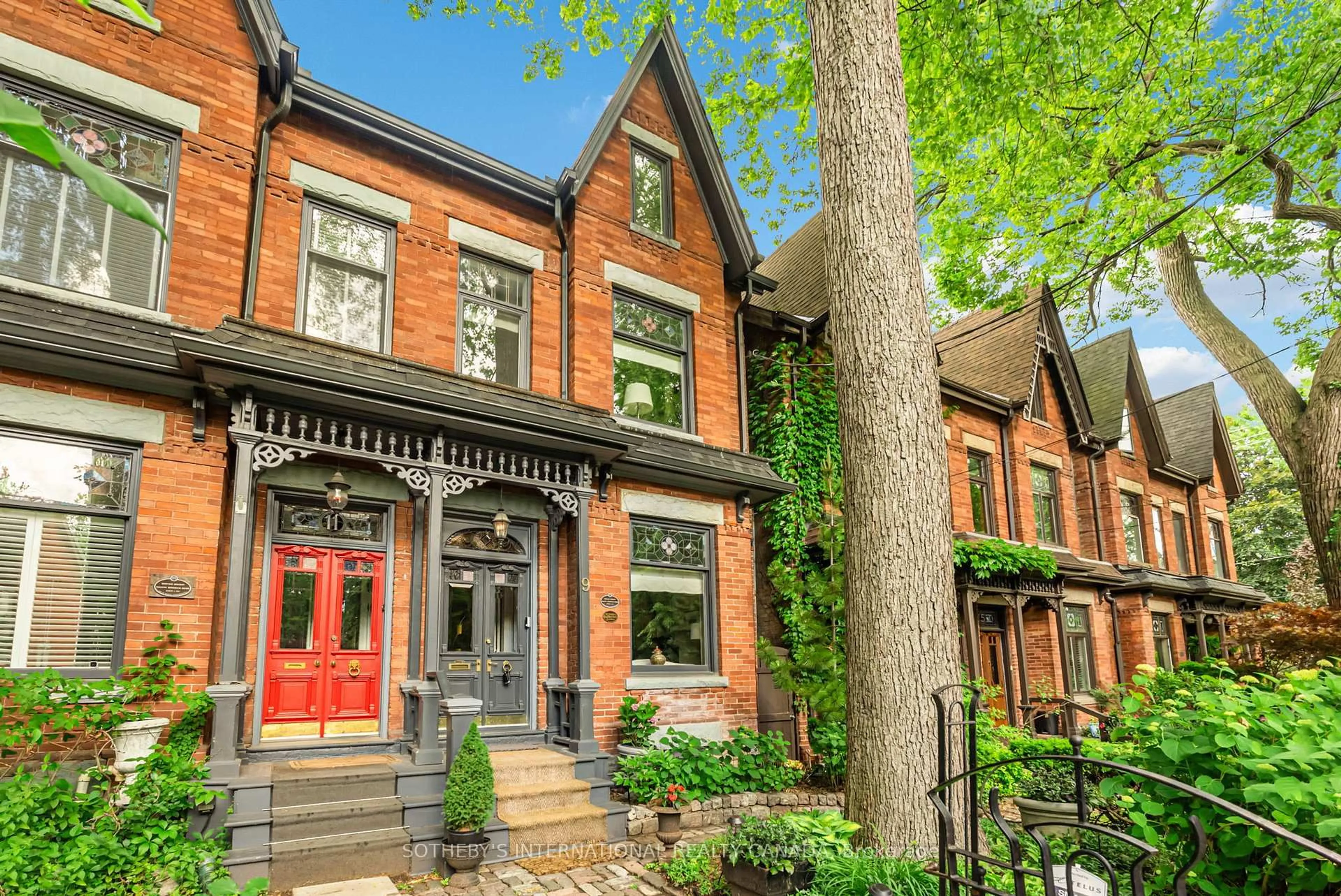 Home with brick exterior material, street for 9 Metcalfe St, Toronto Ontario M4X 1R5